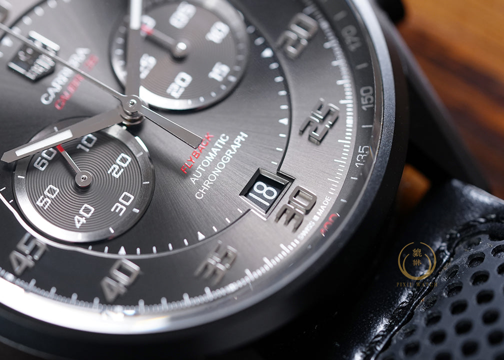 TAG Carrera Flyback Titanium