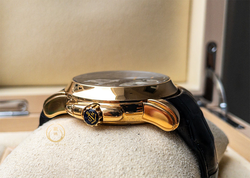 UN Sonata Gong Dual Time Rose Gold