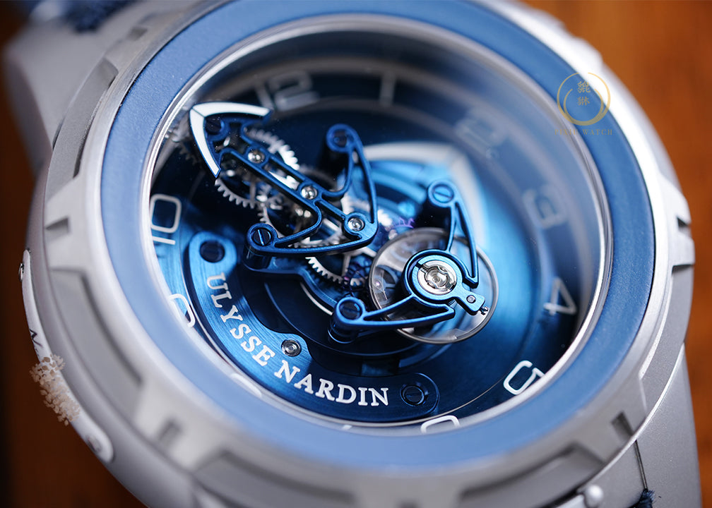 UN Freak Out Of The Blue Tourbillon