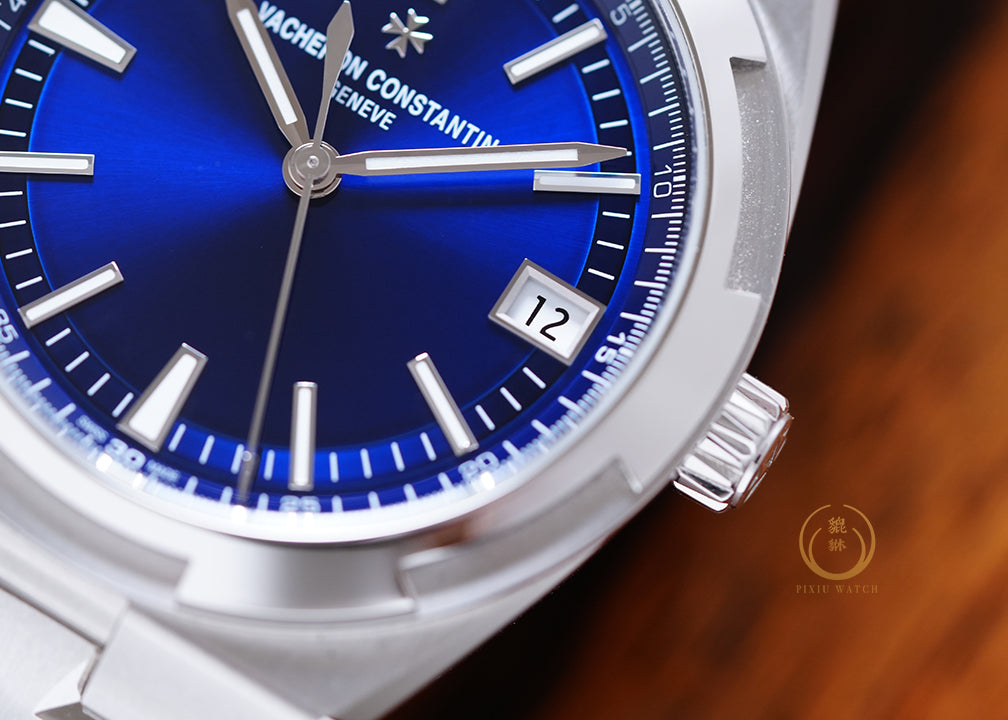 Vacheron Constantin Overseas Blue Sunburst Steel
