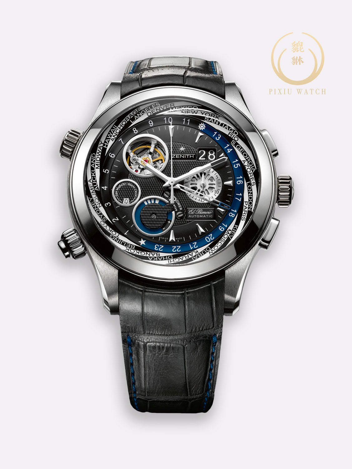 Zenith El Primero Traveller Multicity Alarm