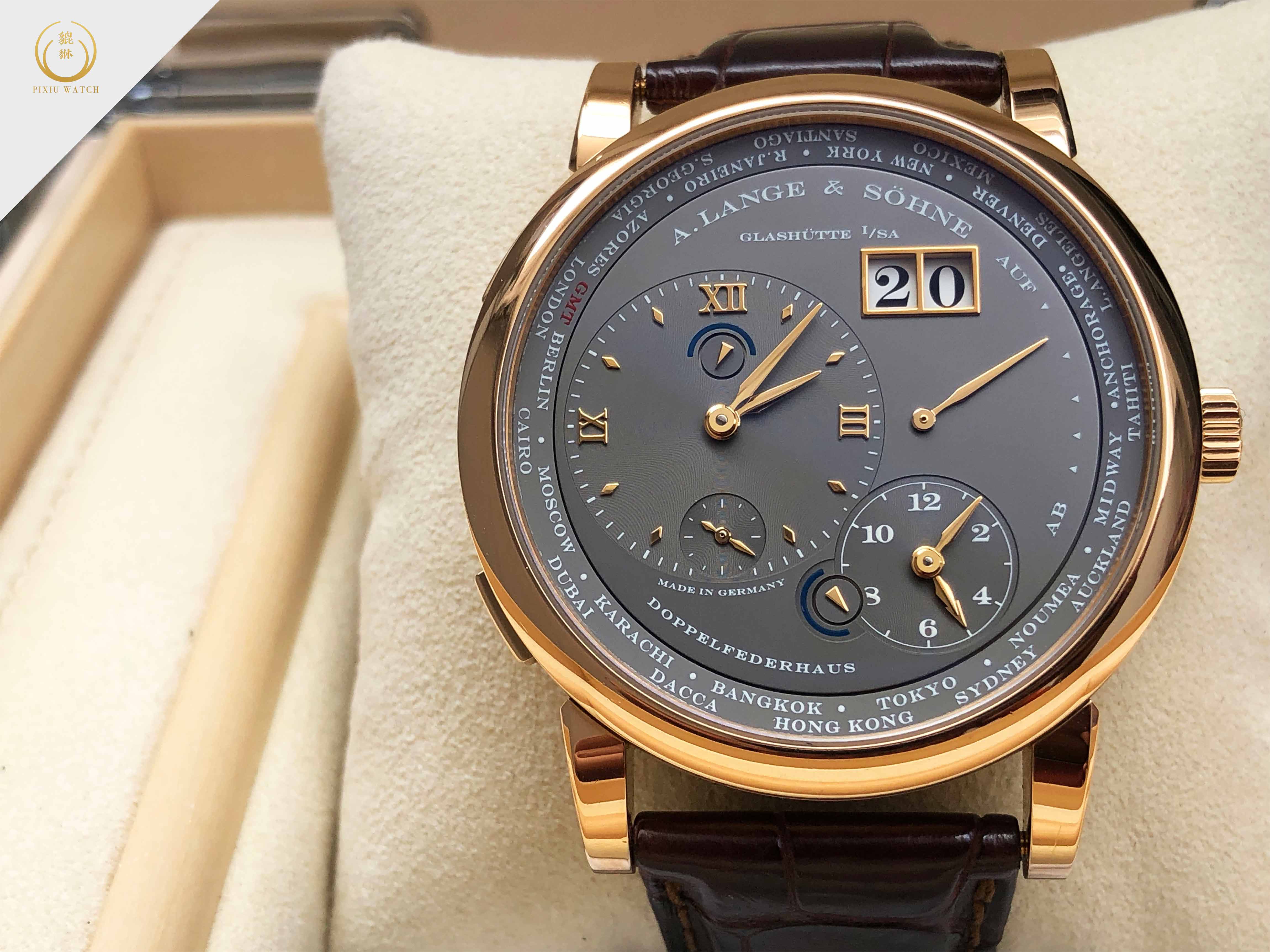 A.Lange & Sohne Lange 1 Time Zone Rose Gold