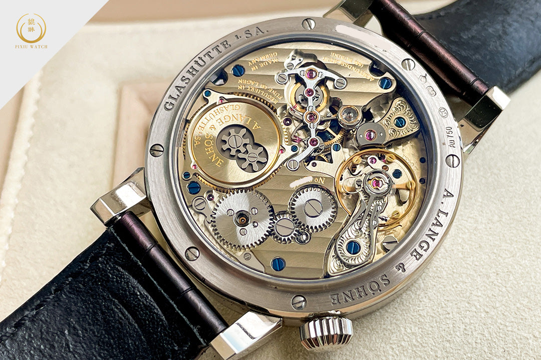 A. Lange & Sohne Zeitwerk 18K White Gold