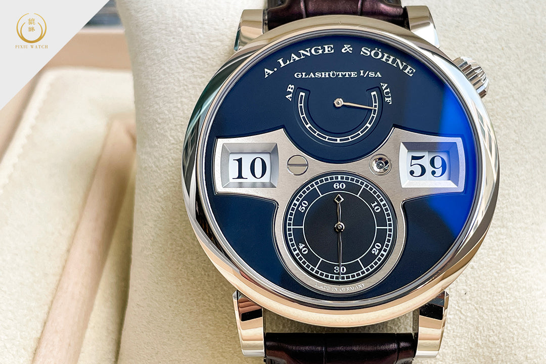 A. Lange & Sohne Zeitwerk 18K White Gold