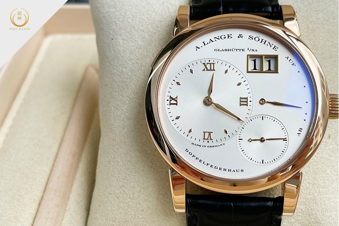 A. Lange & Sohne Lange1 Pink Gold Argente Dial
