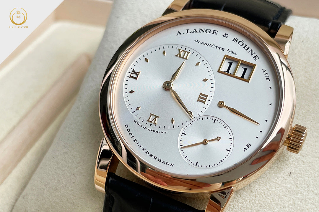 A. Lange & Sohne Lange1 Pink Gold Argente Dial
