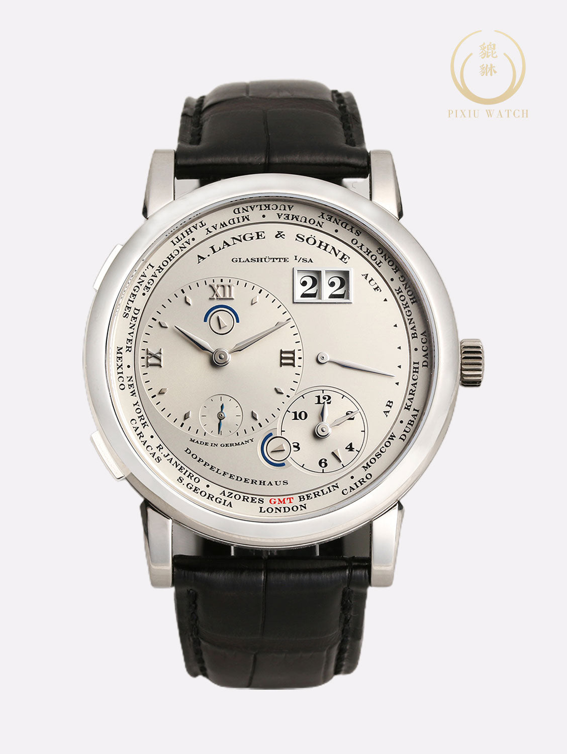 A. Lange & Sohne Lange 1 Time Zone Platinum