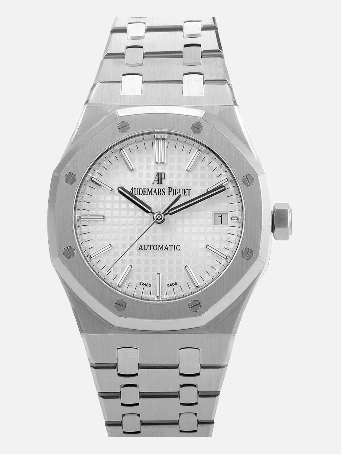 Audermar Piguet Royal Oak 15450st Silver Dial