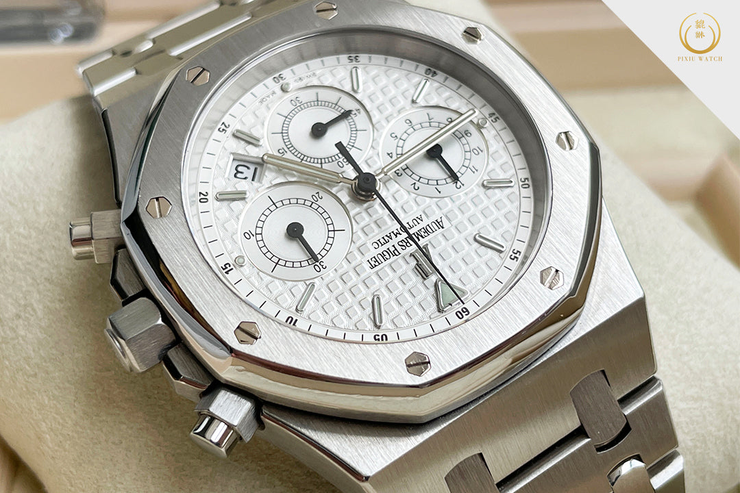 Audemars Piguet Royal Oak Chronograph White Dial