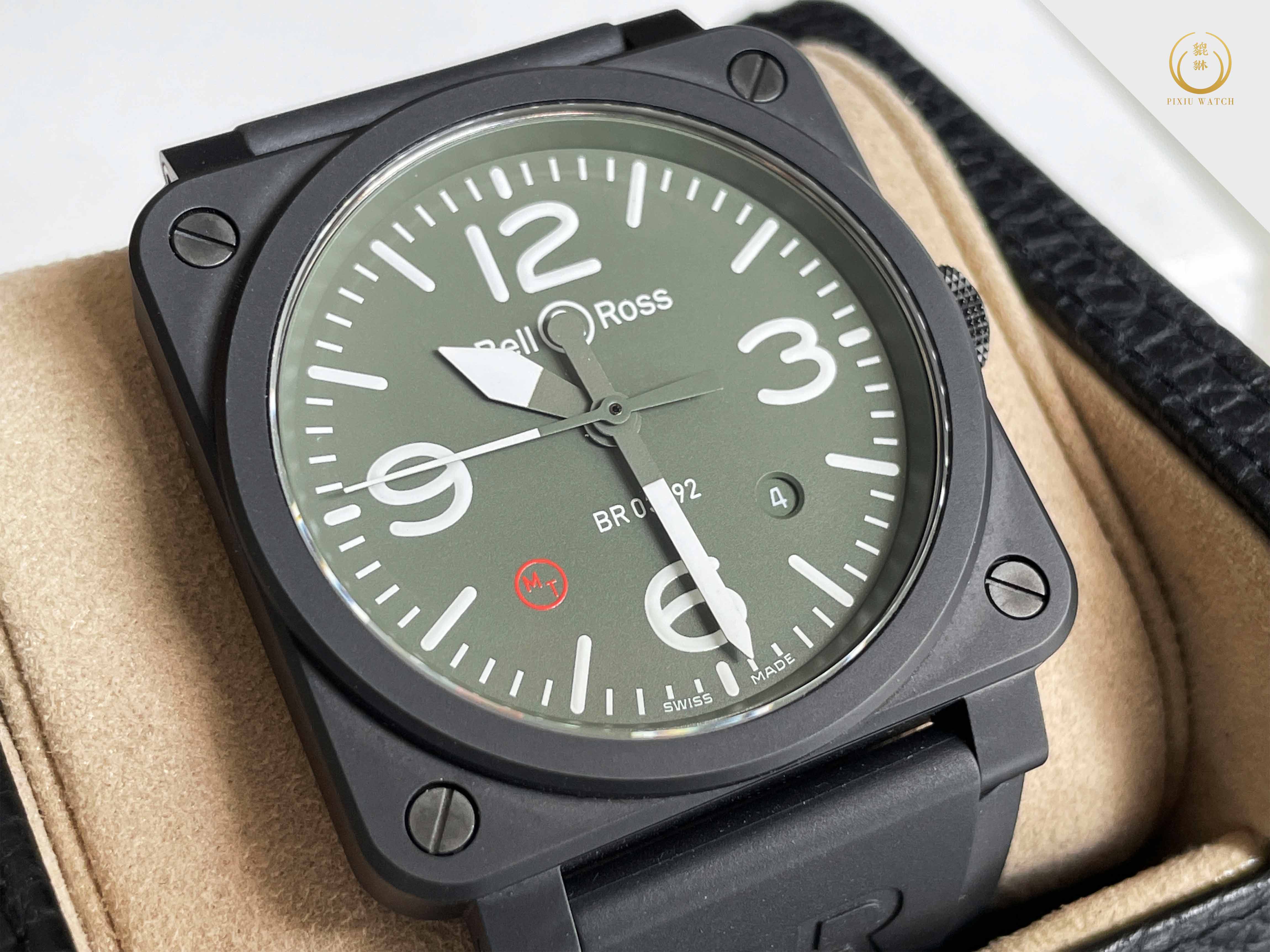 Bell & Ross Aviation BR03-92 Military Ceramic
