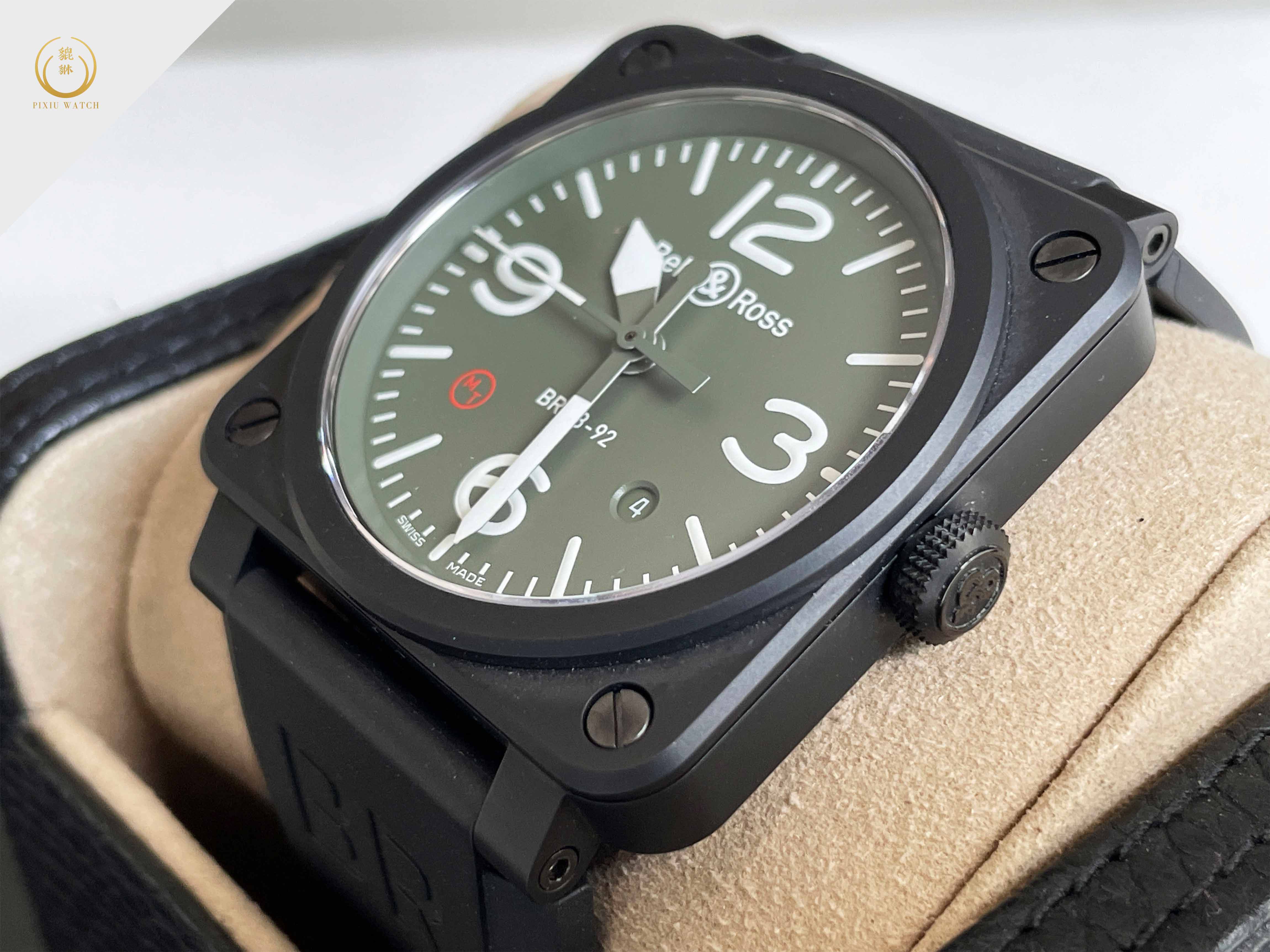Bell & Ross Aviation BR03-92 Military Ceramic