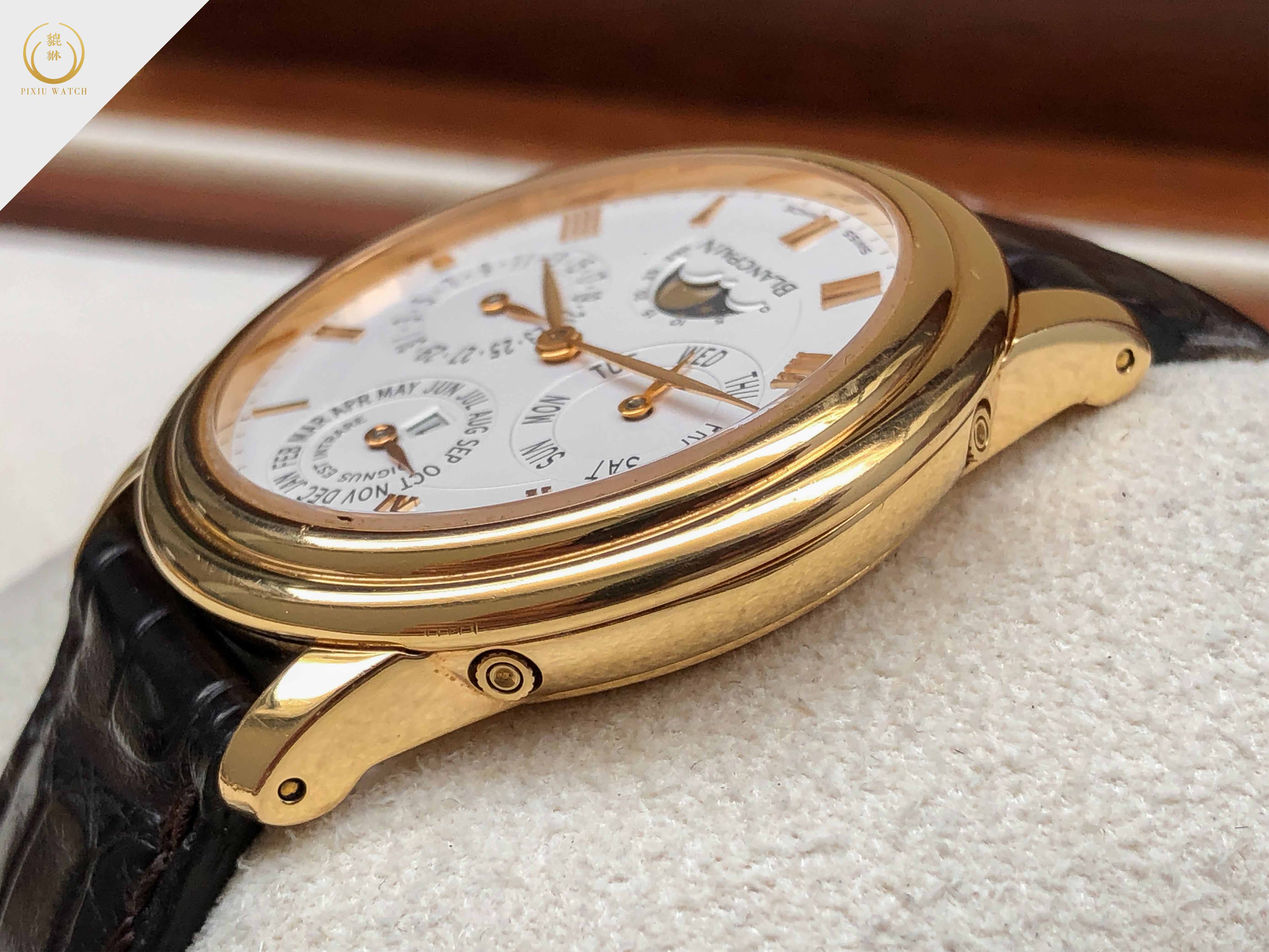 Blancpain Villeret Perpetual Calendar 18K Rose Gold