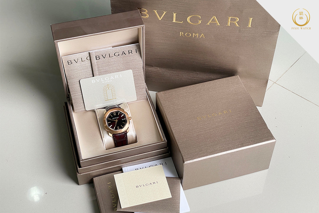 Blvgari Octo Roma 18kt Rose Gold
