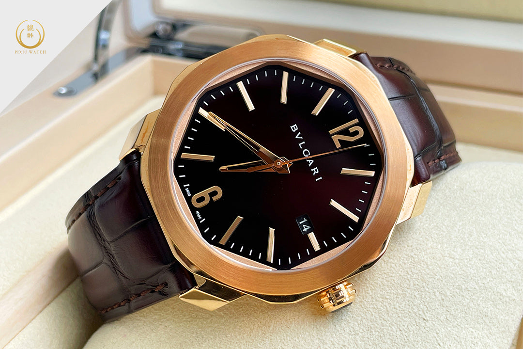 Blvgari Octo Roma 18kt Rose Gold