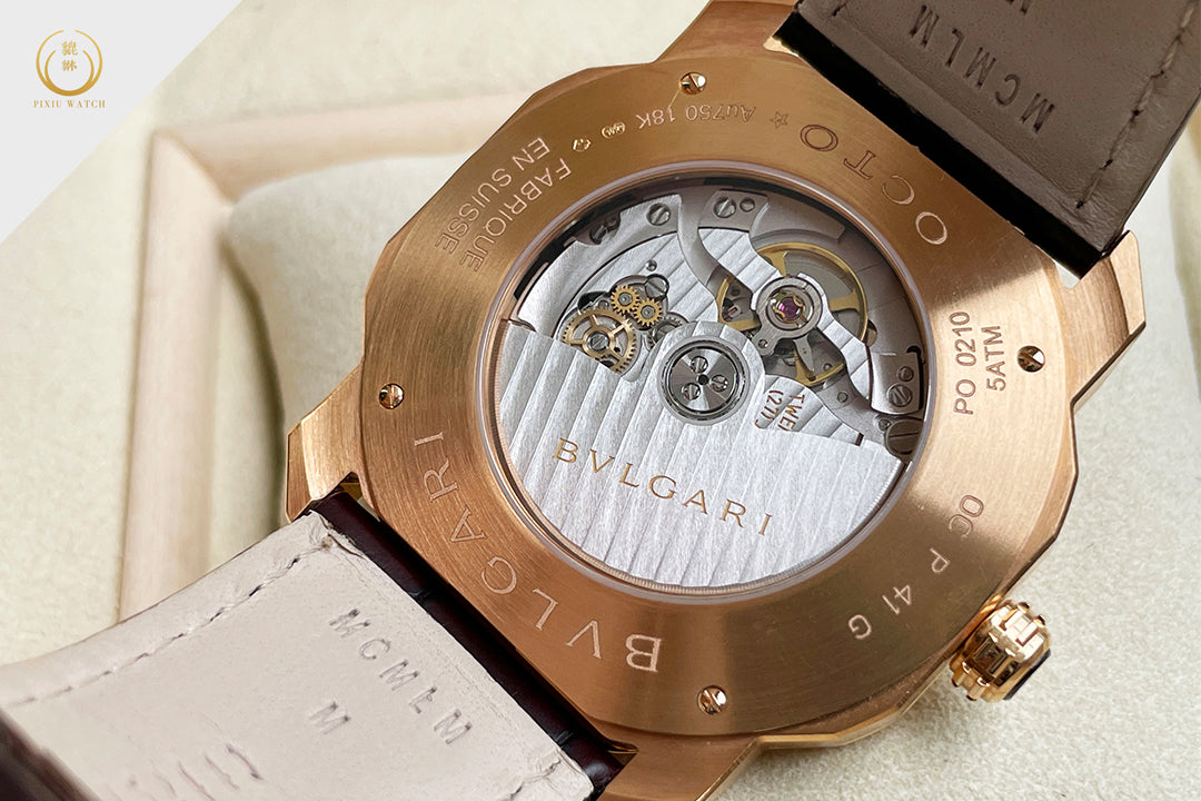 Blvgari Octo Roma 18kt Rose Gold