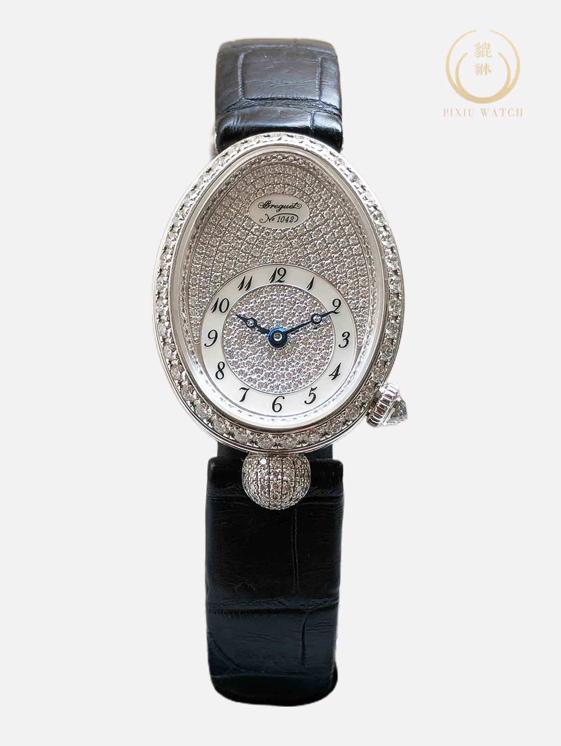 Breguet Reine De Naples White Gold Diamond