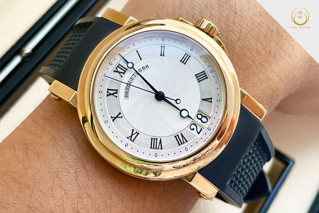 Breguet Marine Big Date 5817 18K Yellow Gold
