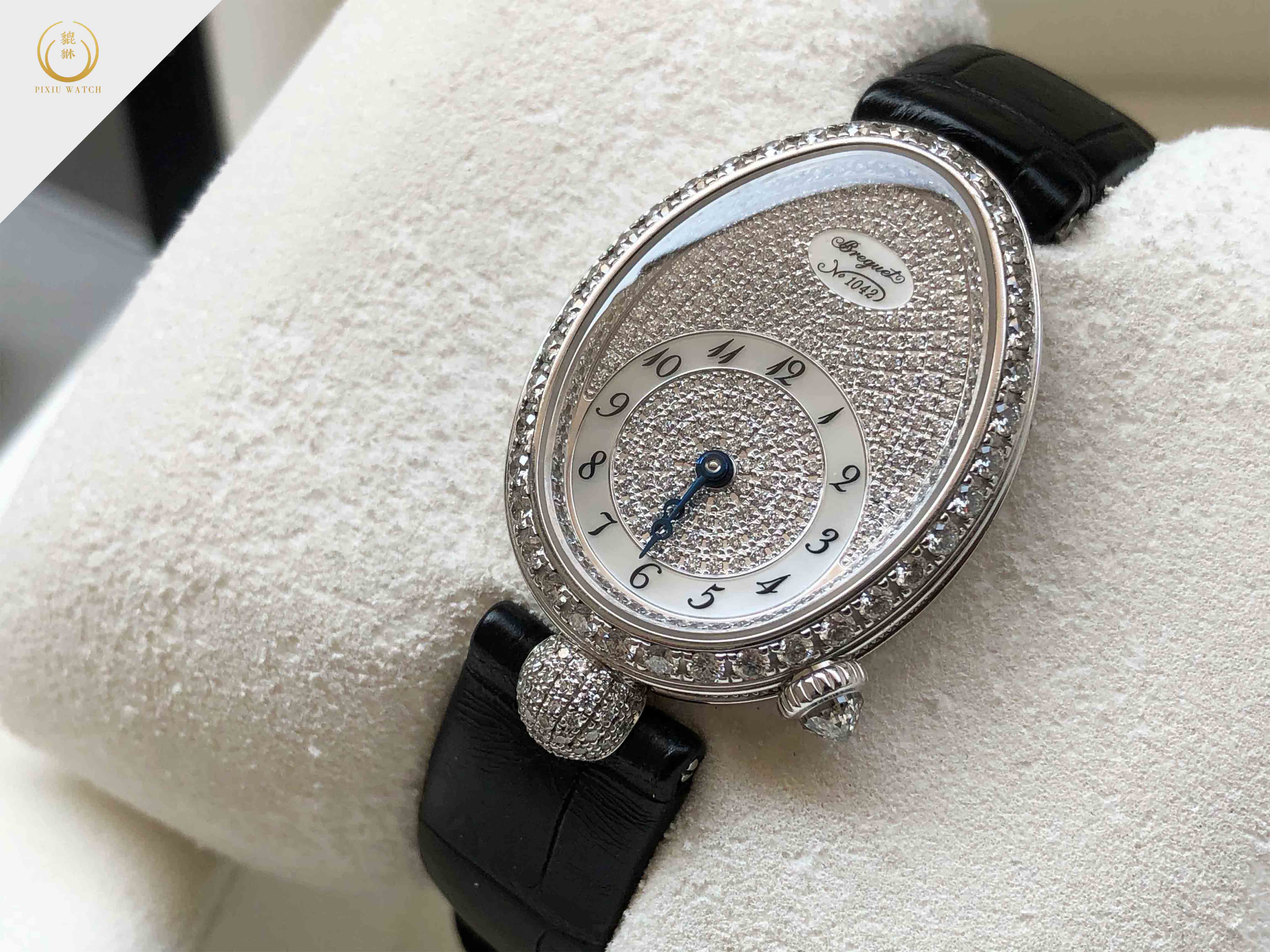 Breguet Reine De Naples White Gold Diamond