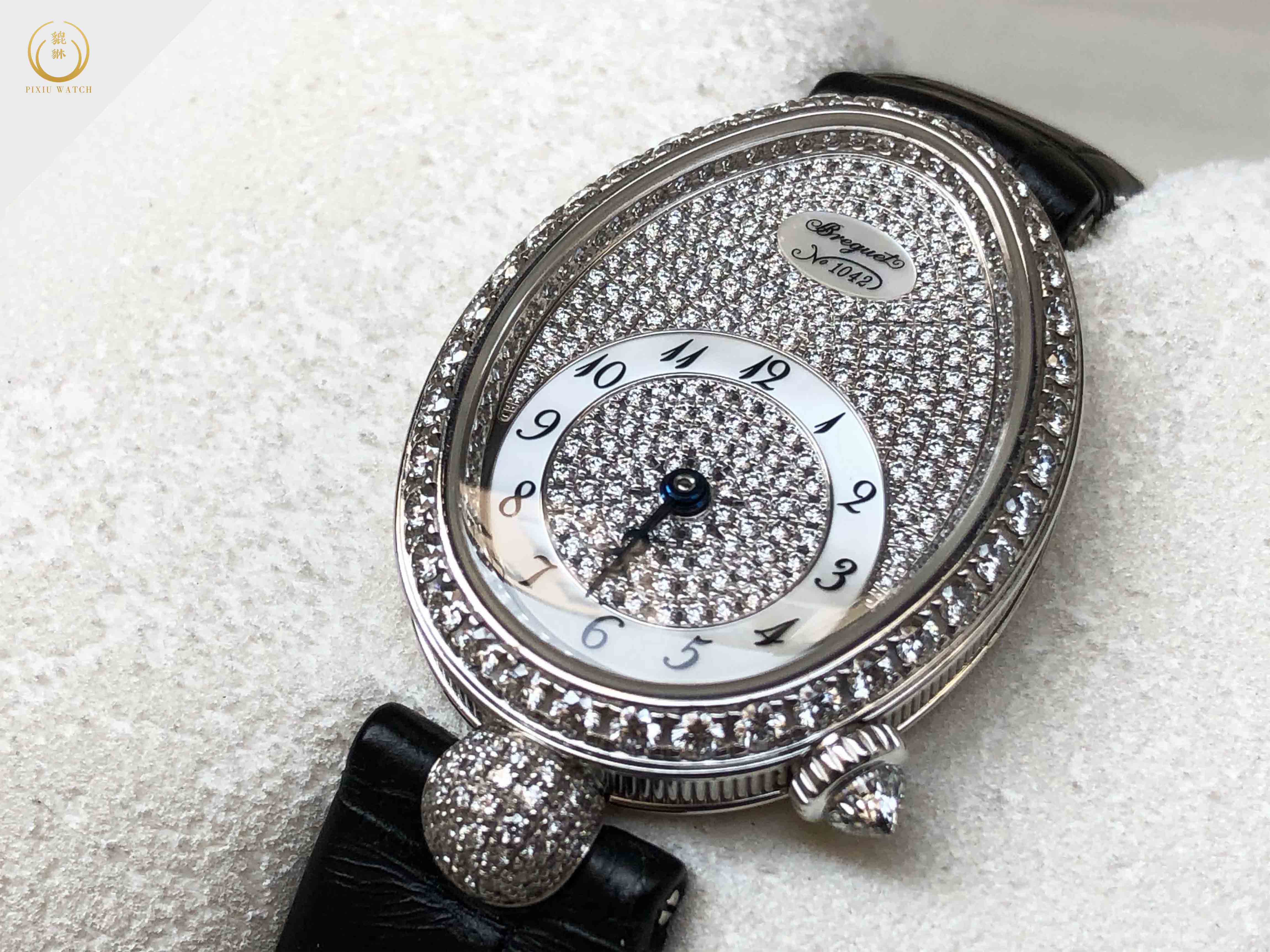 Breguet Reine De Naples White Gold Diamond