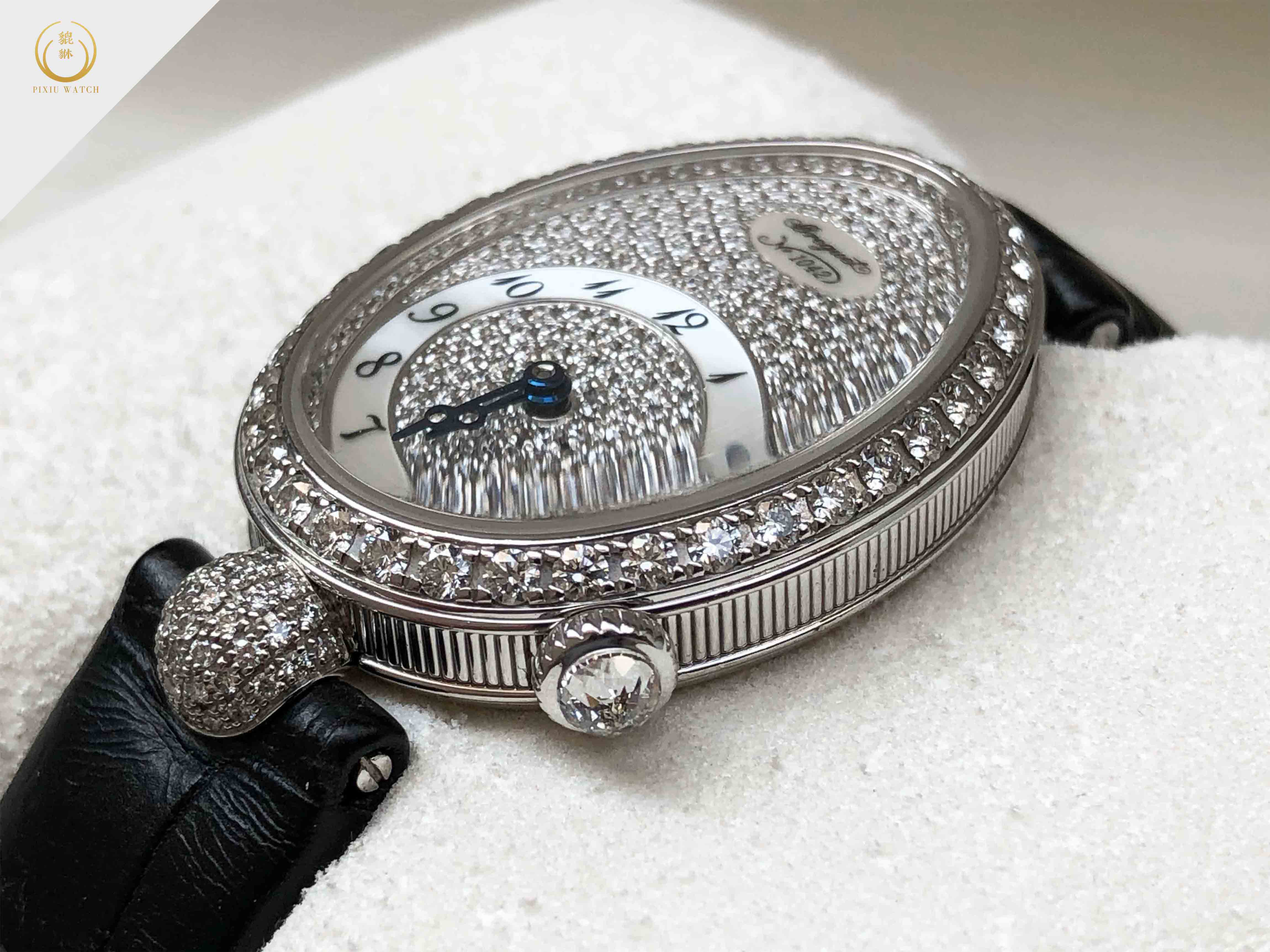 Breguet Reine De Naples White Gold Diamond