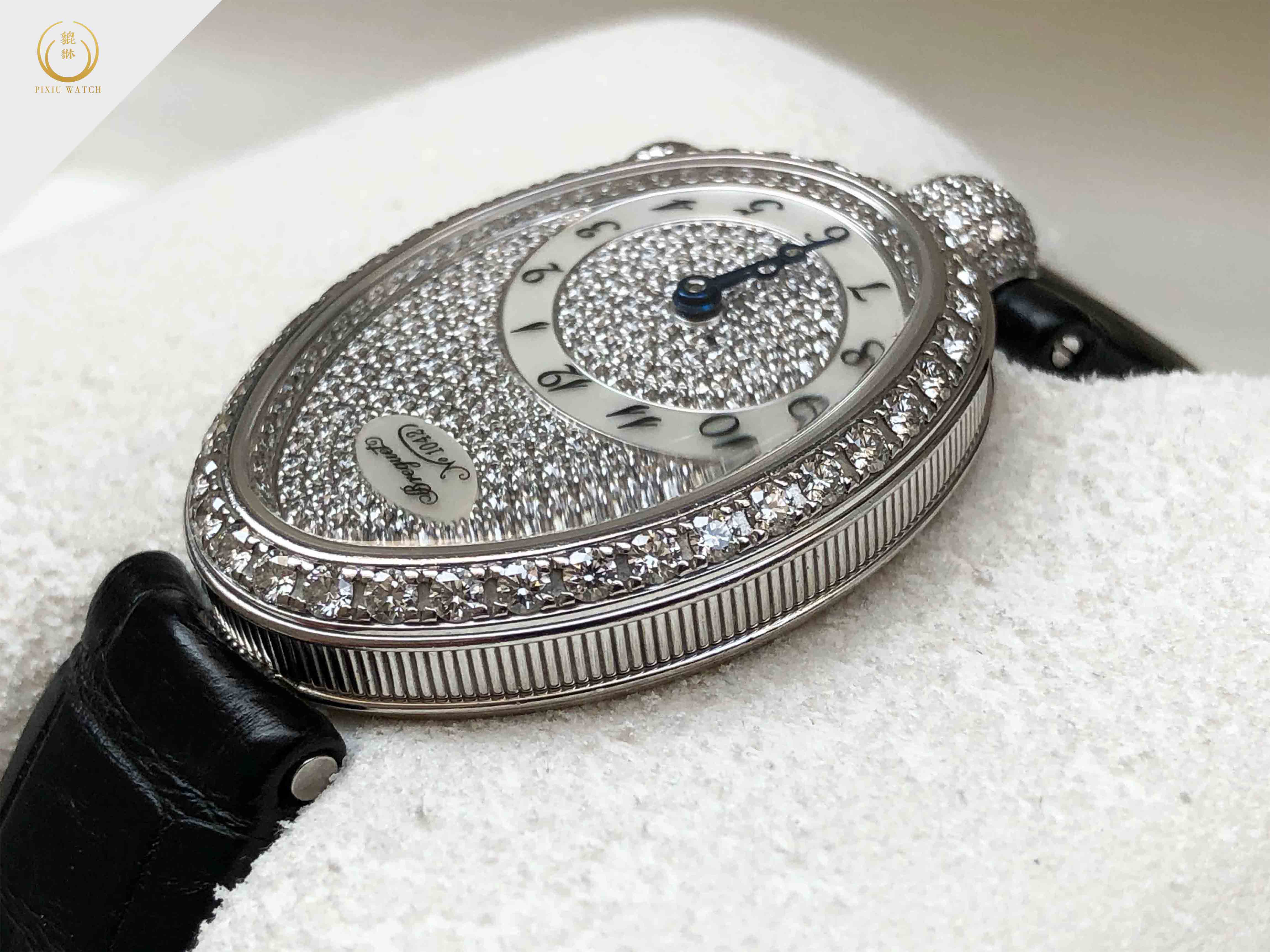 Breguet Reine De Naples White Gold Diamond