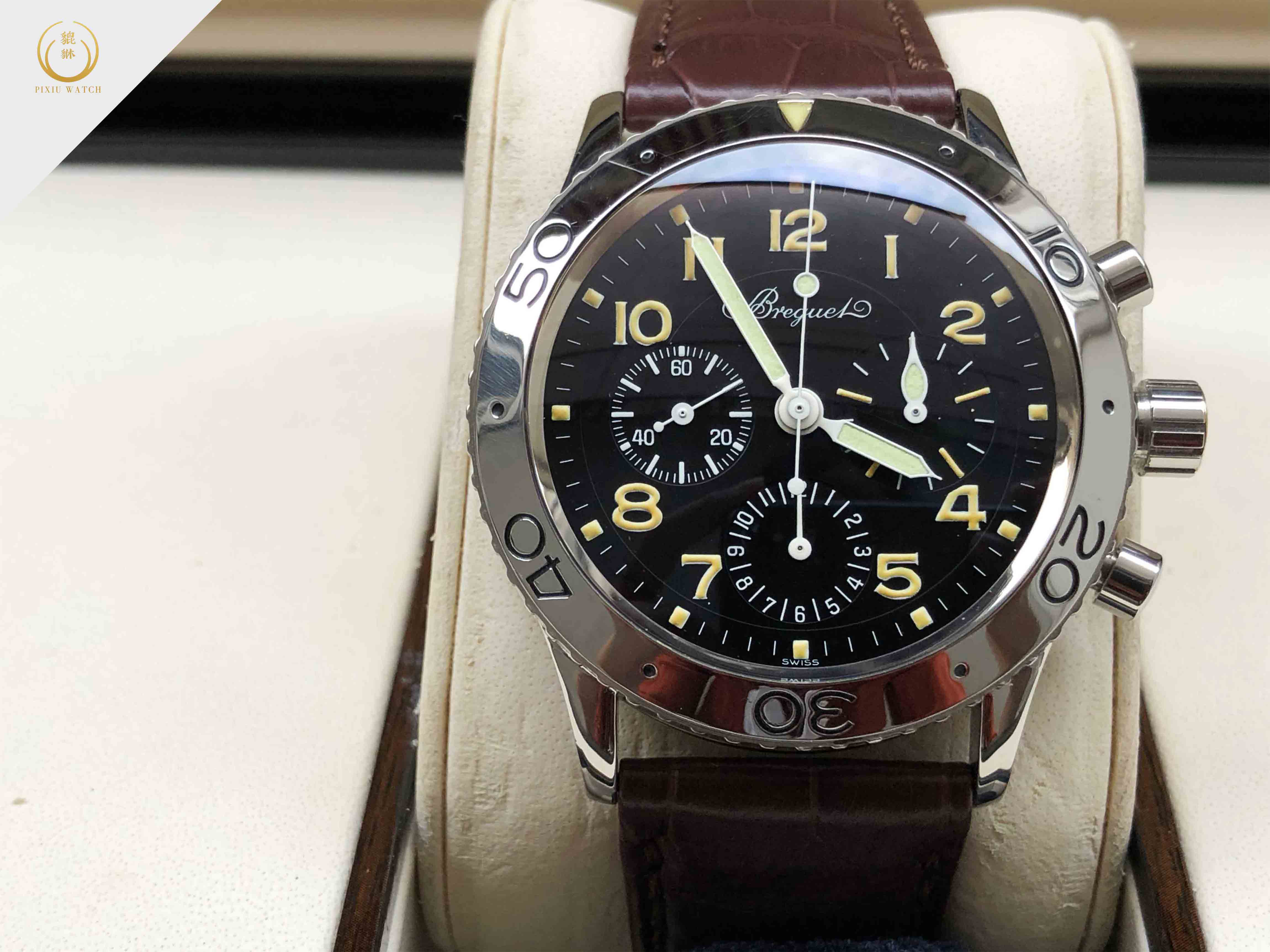 Breguet Type XX Transatlantique Steel