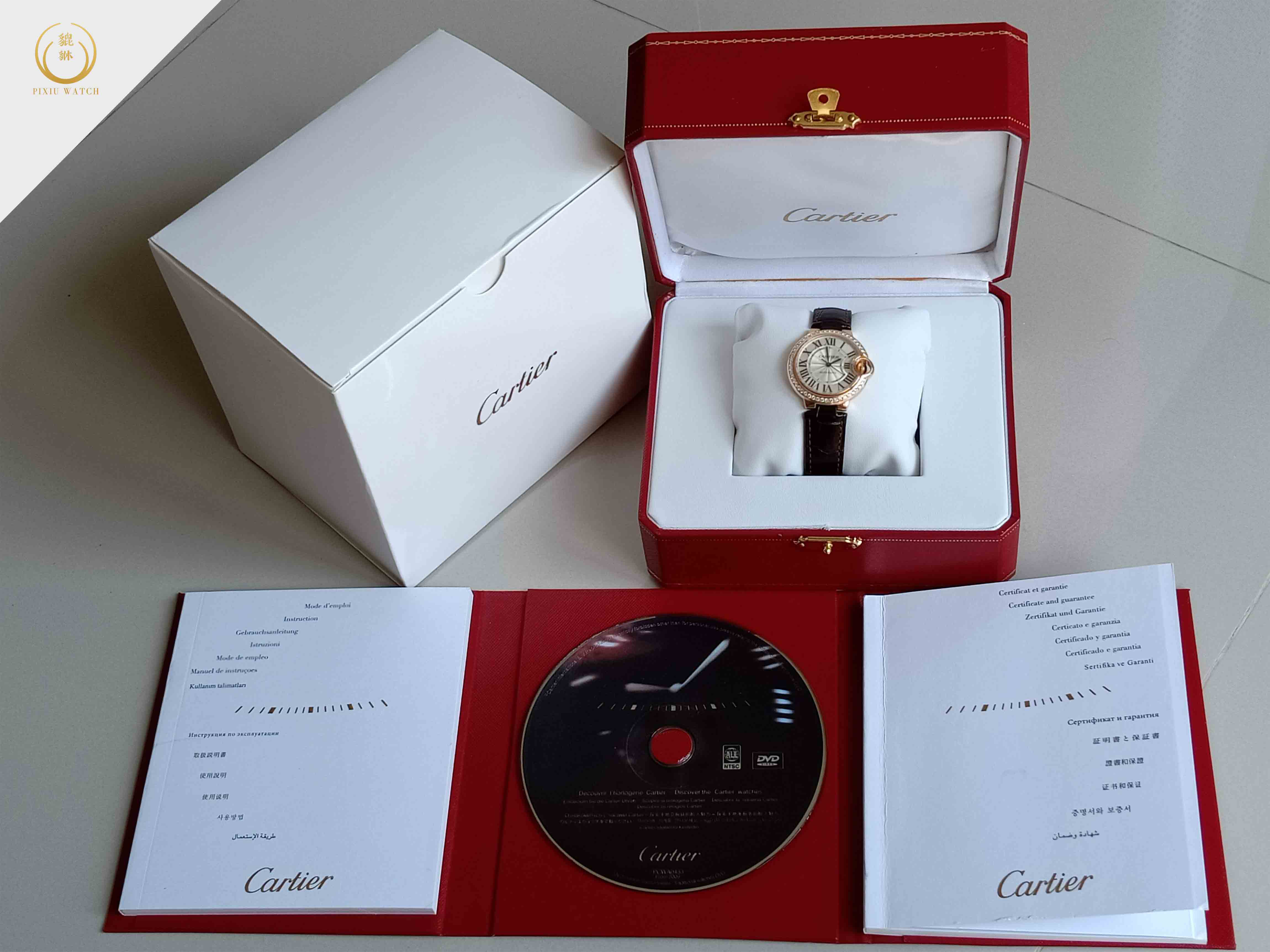 Cartier Ballon Bleu Diamond 18K Rose Gold