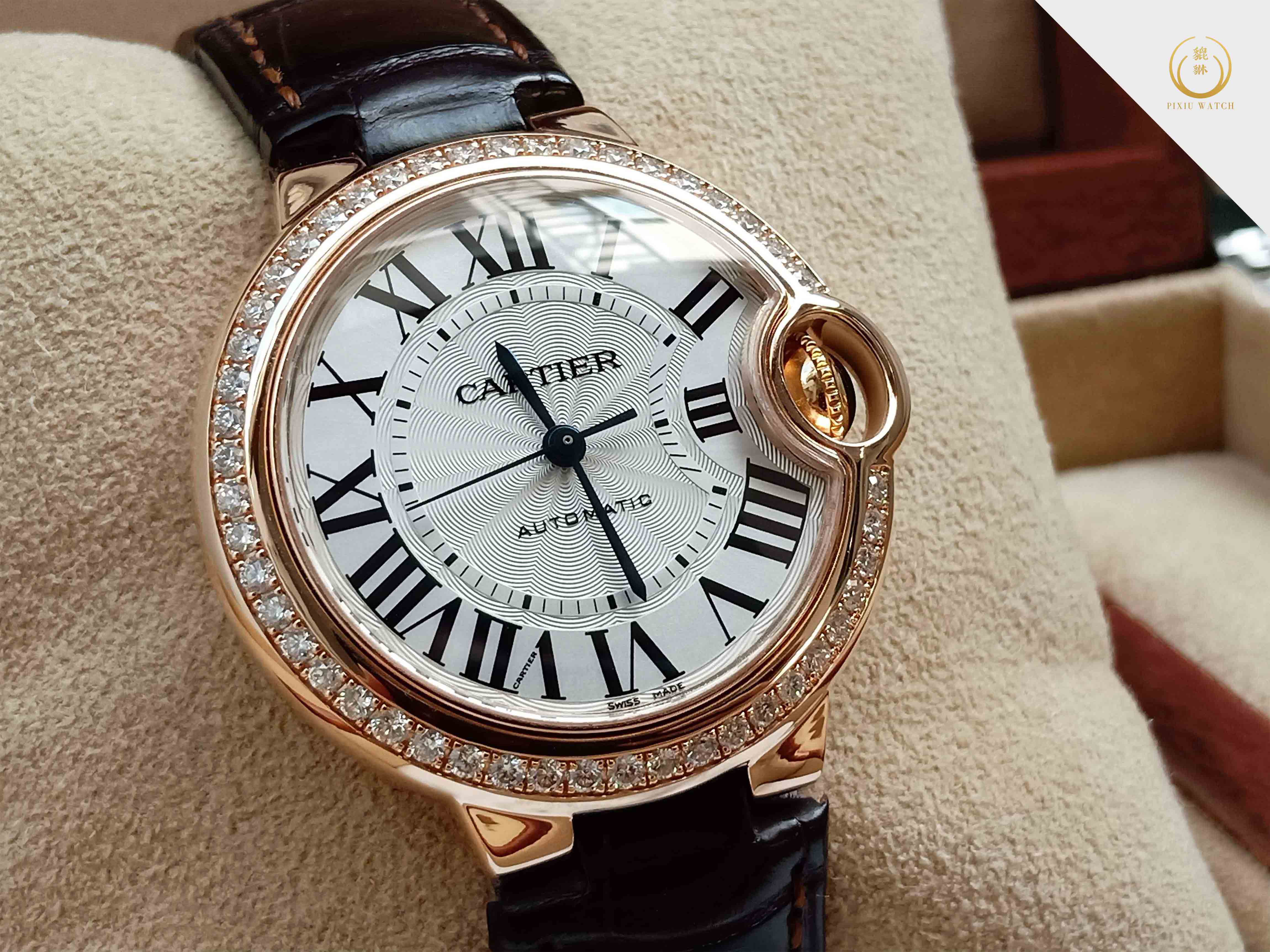 Cartier Ballon Bleu Diamond 18K Rose Gold