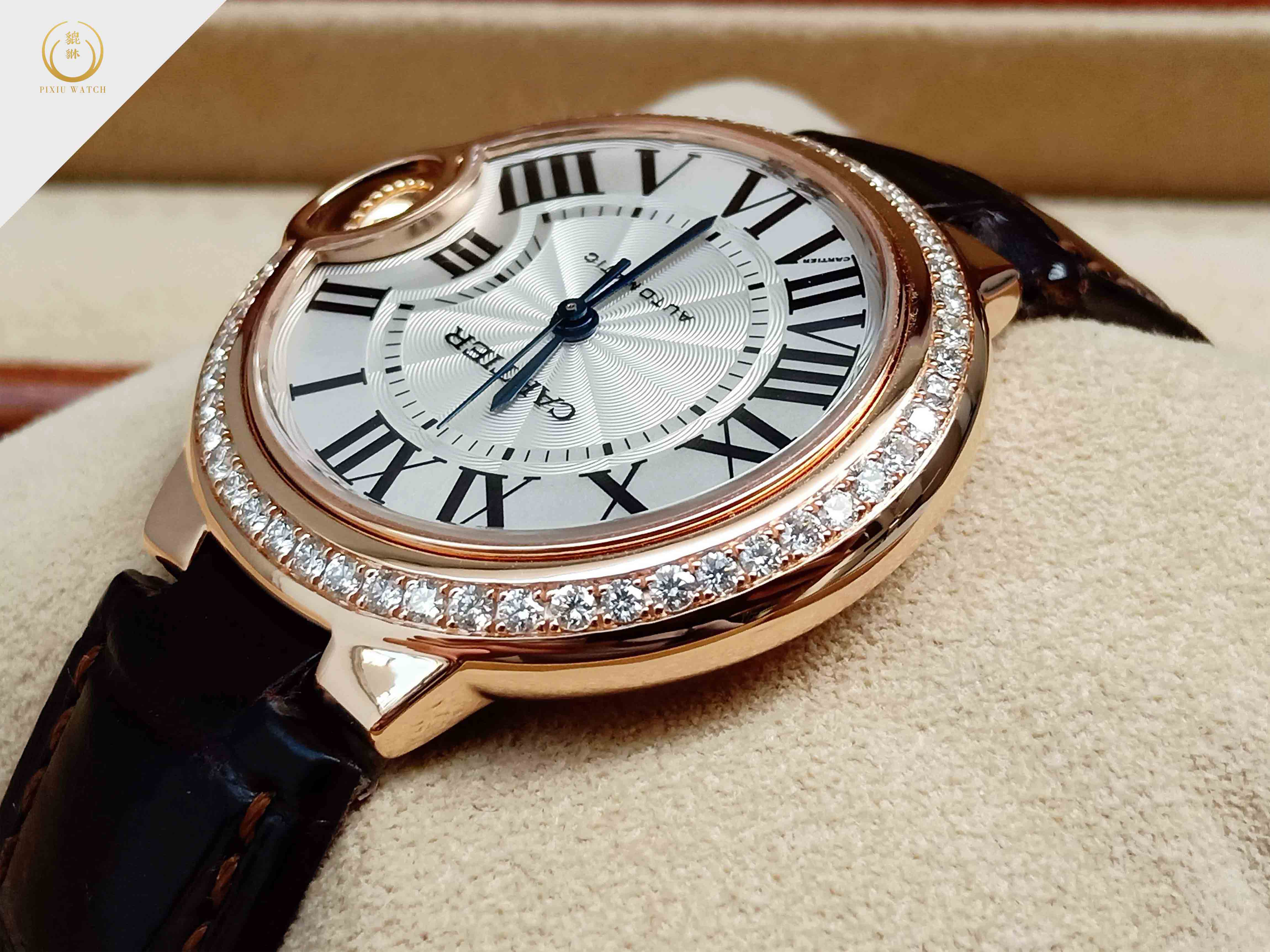 Cartier Ballon Bleu Diamond 18K Rose Gold