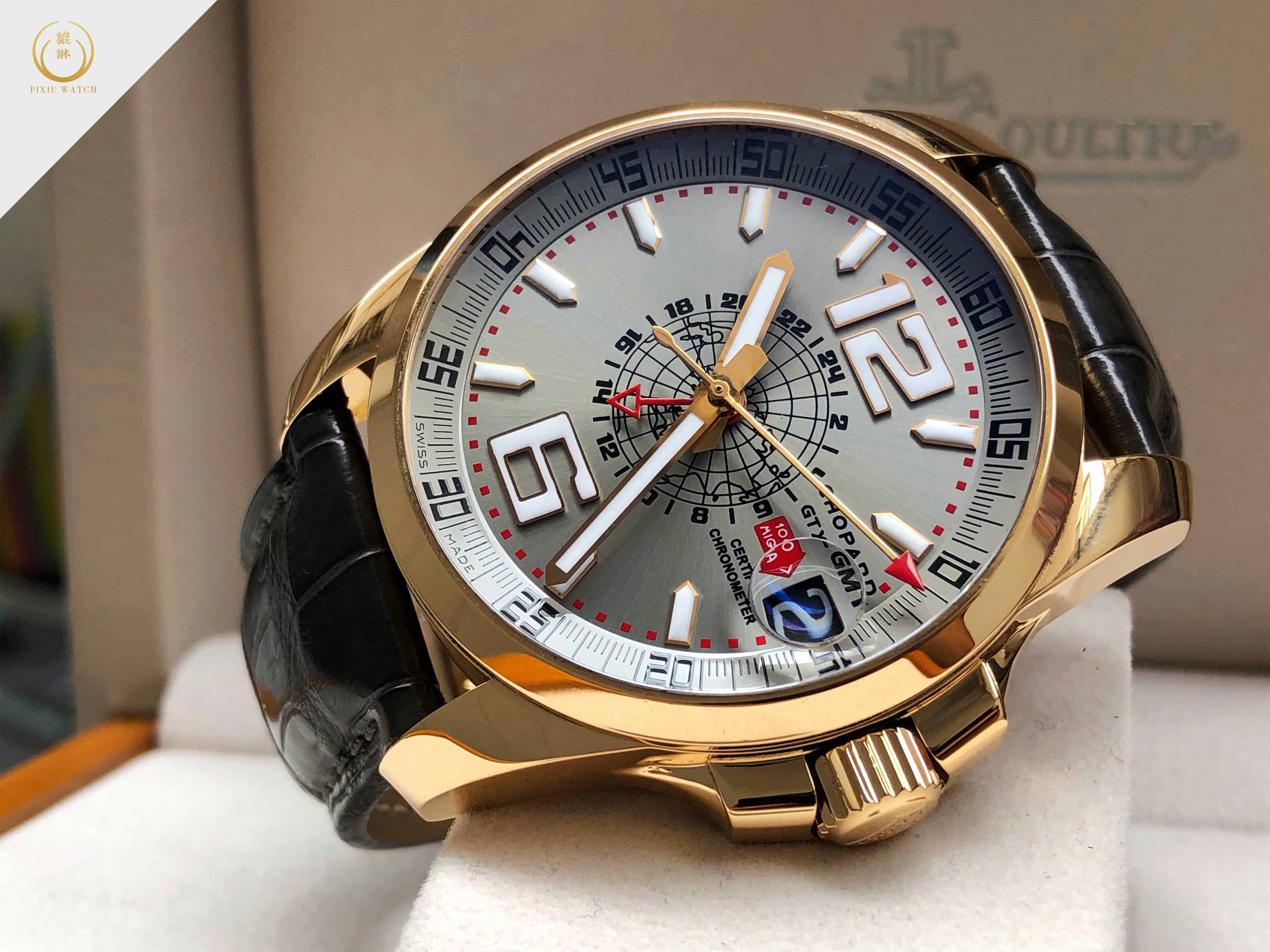 Chopard Mille Miglia GT XL GMT 18K Rose Gold (Ref. 161277-5001)