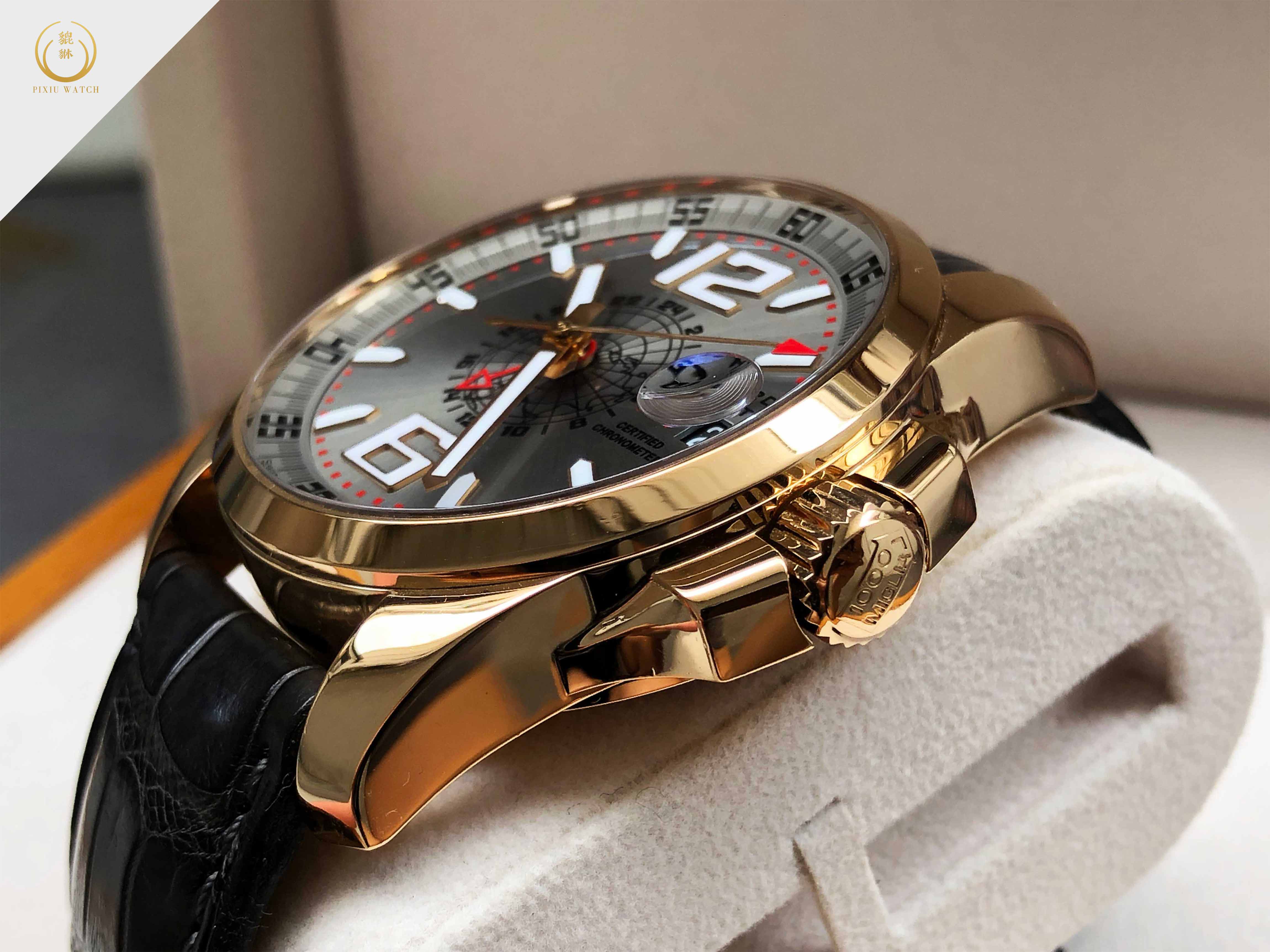 Chopard Mille Miglia GT XL GMT 18K Rose Gold (Ref. 161277-5001)