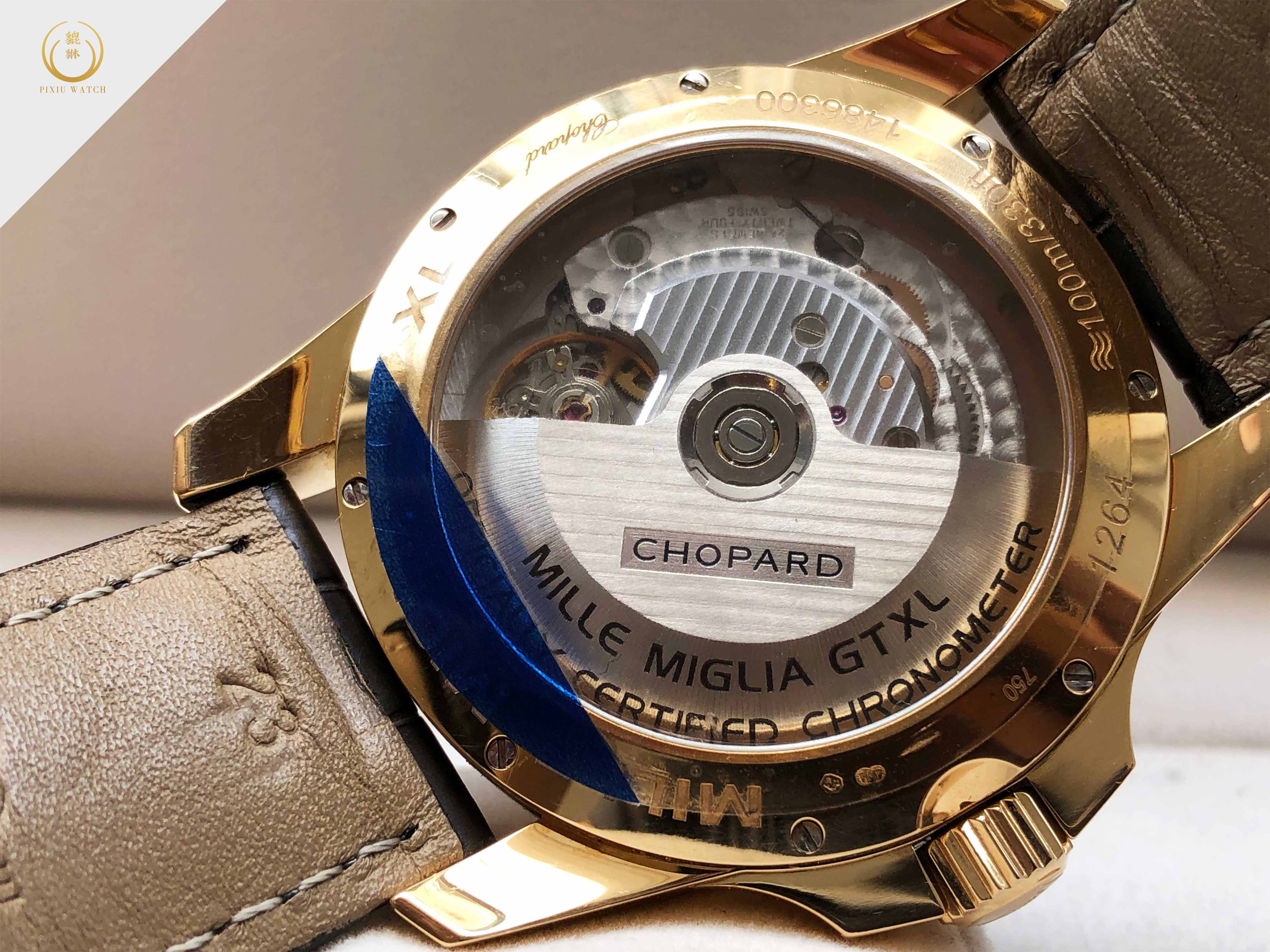 Chopard Mille Miglia GT XL GMT 18K Rose Gold (Ref. 161277-5001)