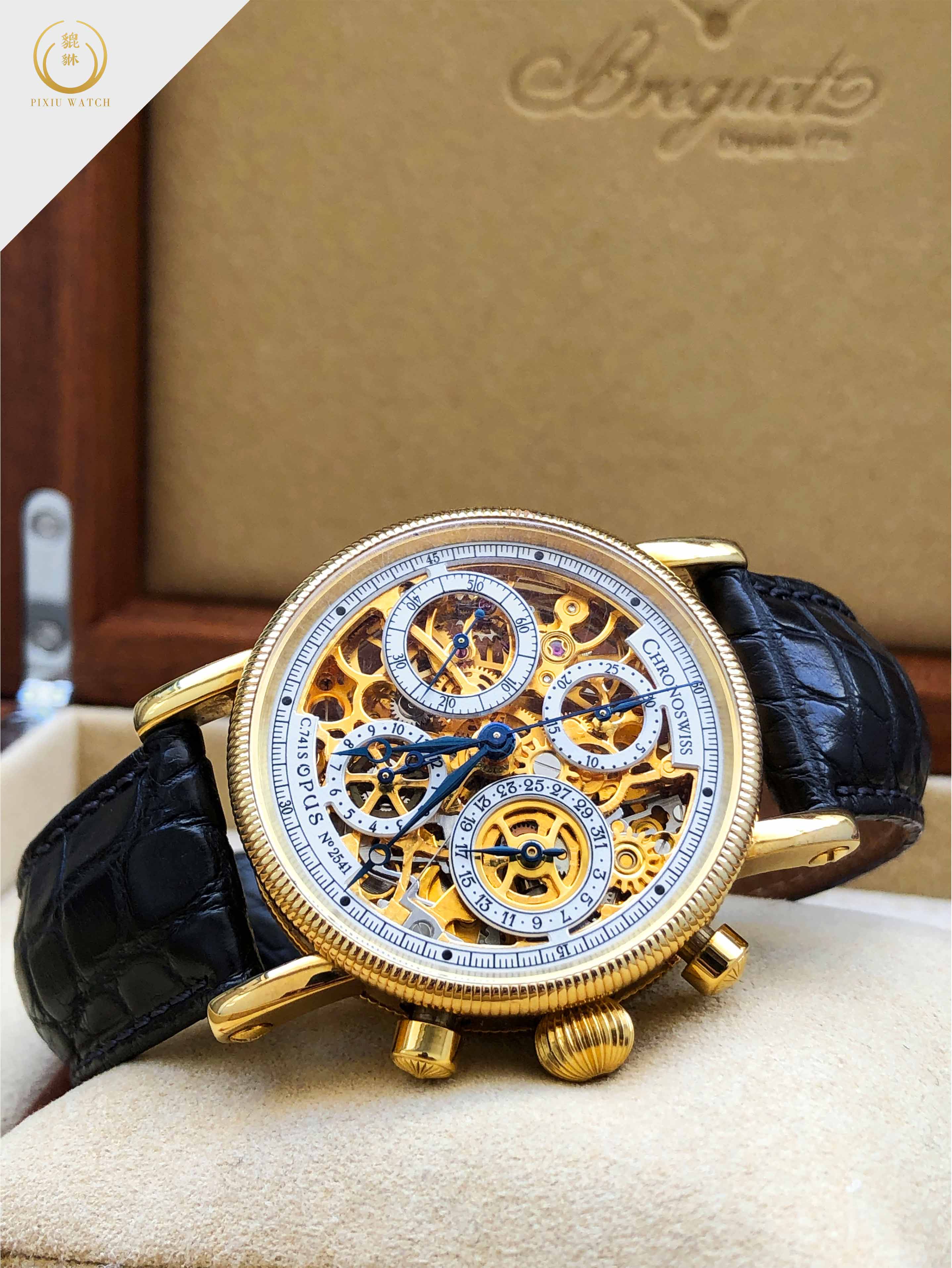 Chronoswiss Opus Chronograph Skeleton 18K Yellow Gold
