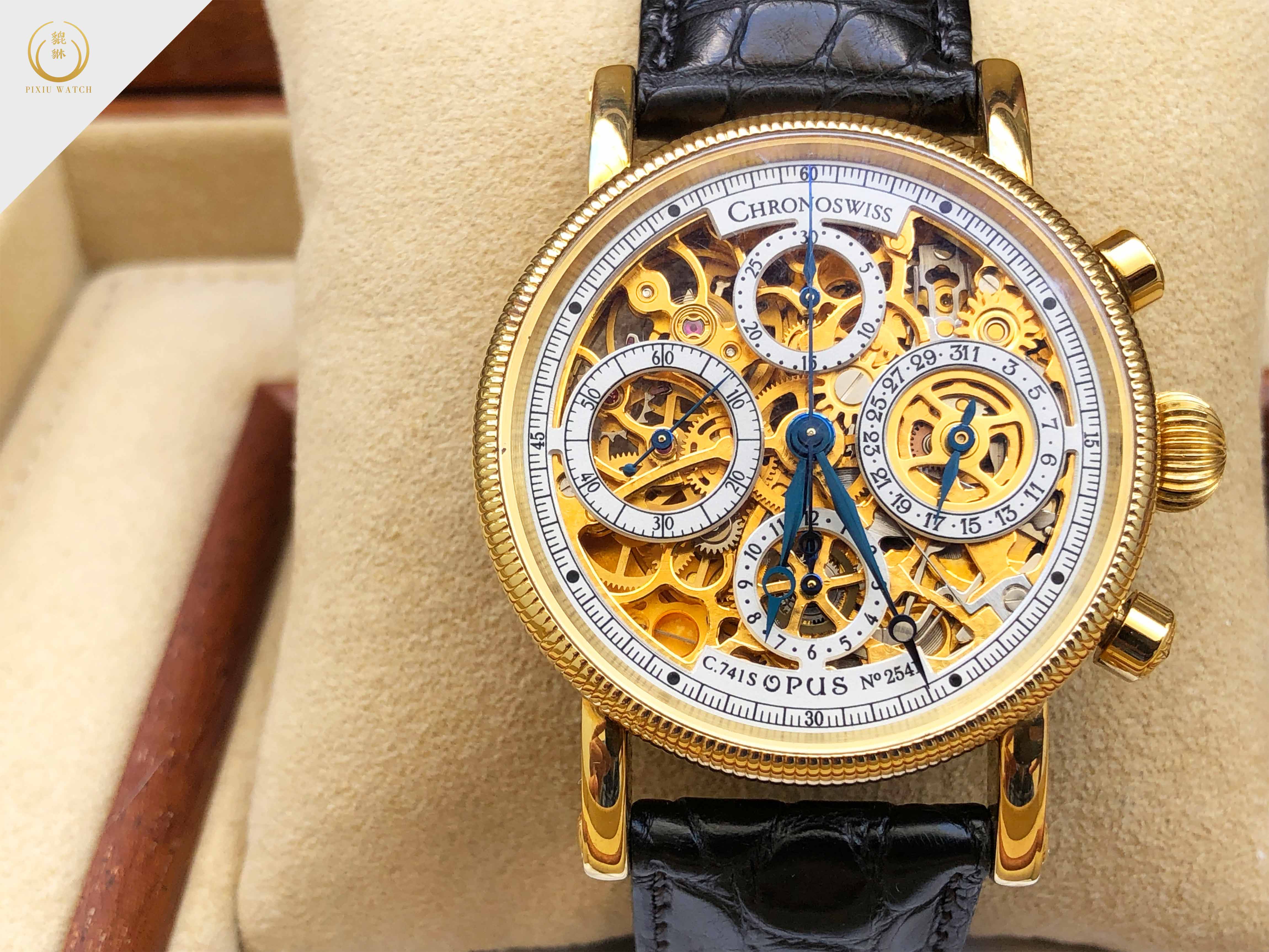 Chronoswiss Opus Chronograph Skeleton 18K Yellow Gold