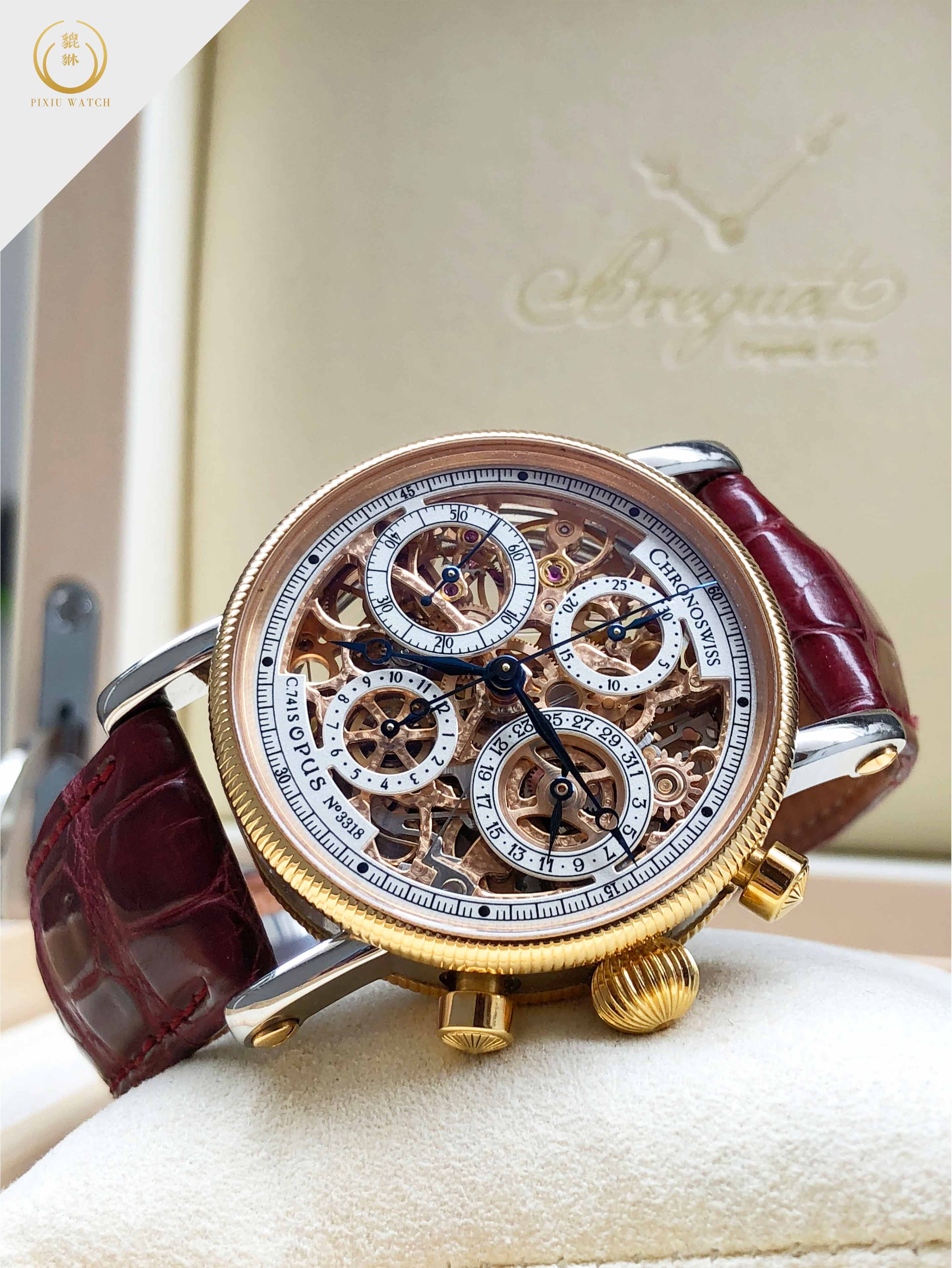 Chronoswiss Opus Chronograph Skeleton Two Tone