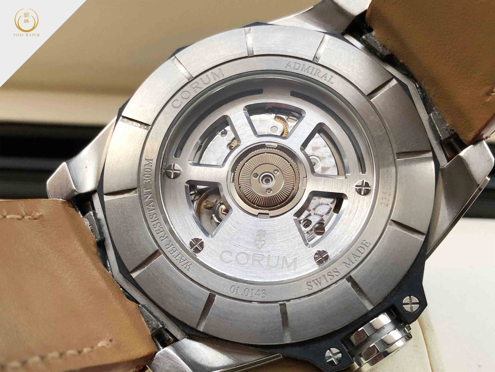 Corum Admiral Wood Dial