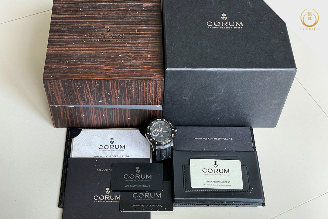 Corum Admiral’s Cup “Deep Hull” Titanium Limited 355 Pcs.