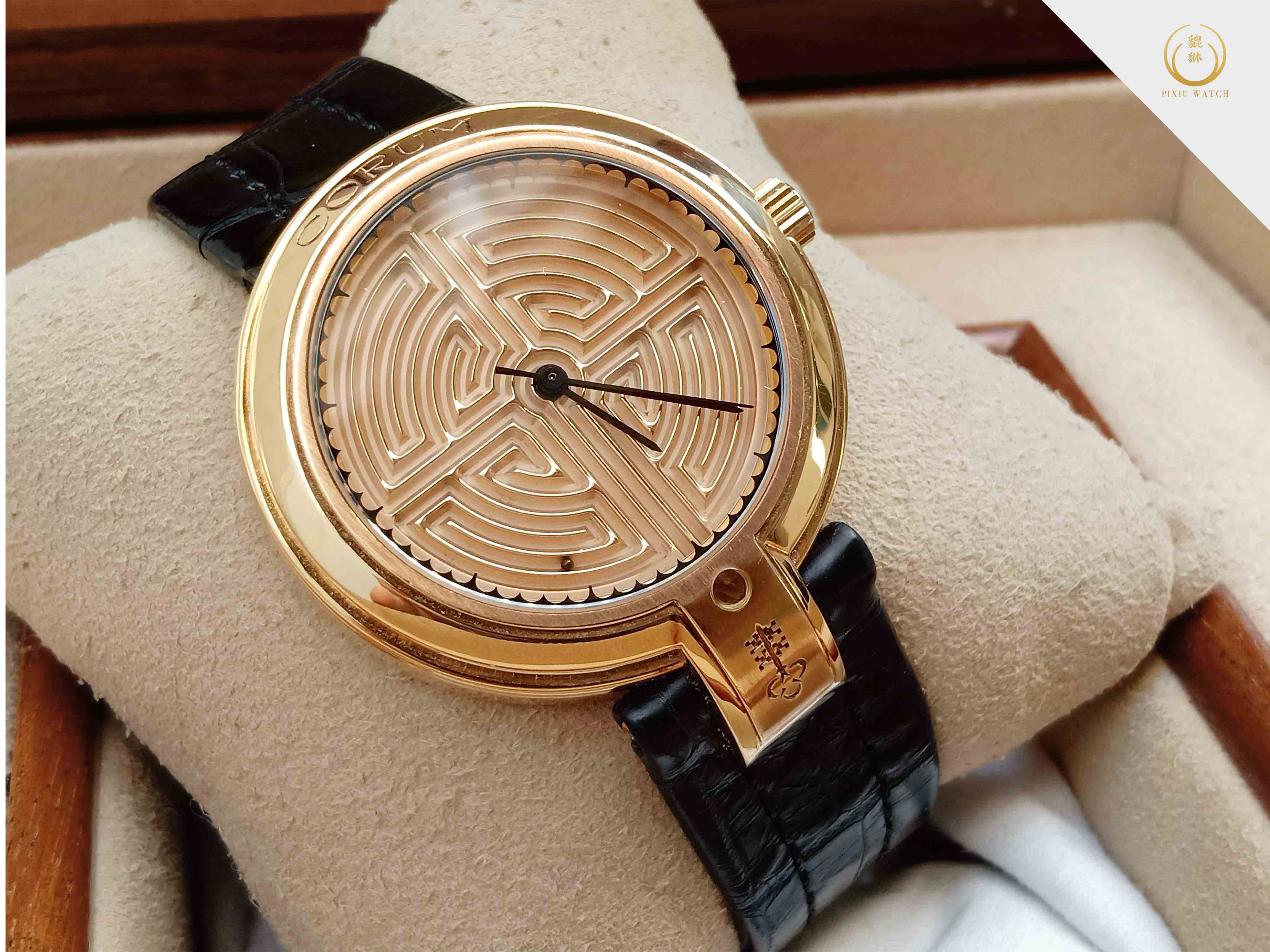 Corum Labyrinthos 18K Yellow Gold
