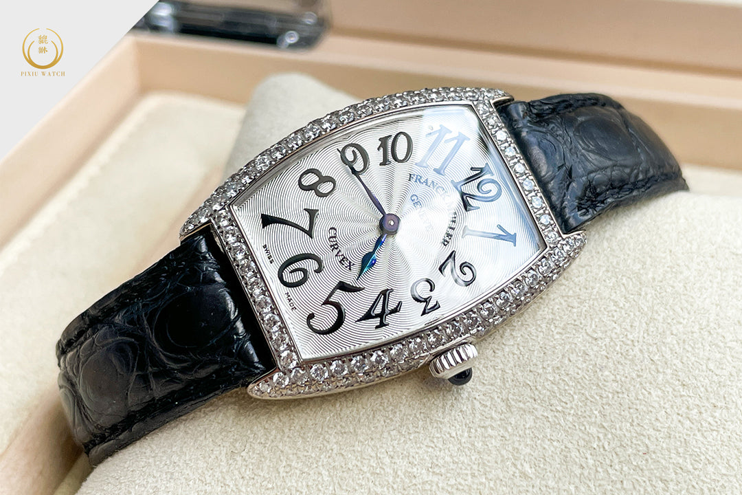 Franck Muller Curvex 18K White Gold