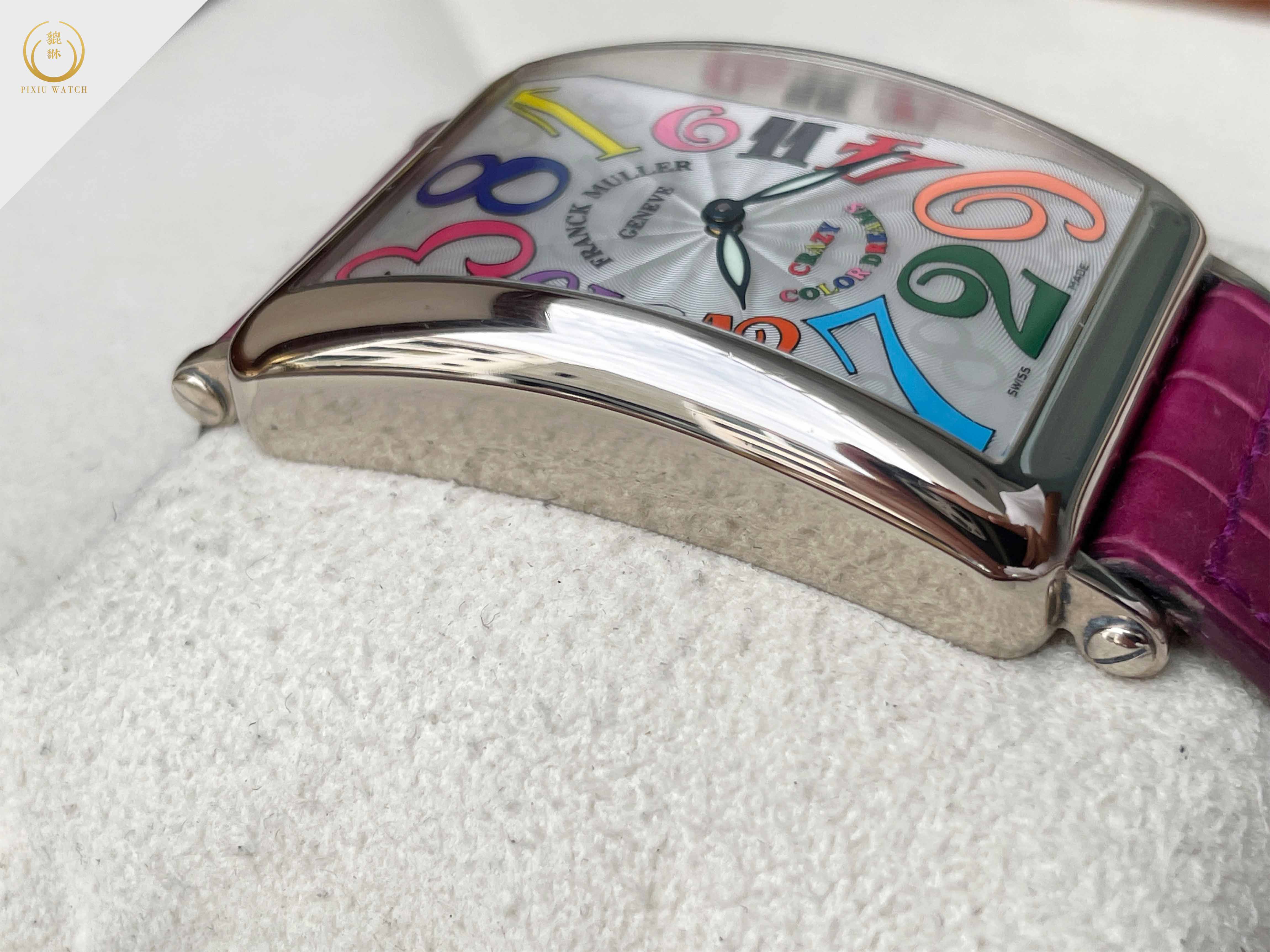 Franck Muller Long Island Crazy Hours 18K White Gold
