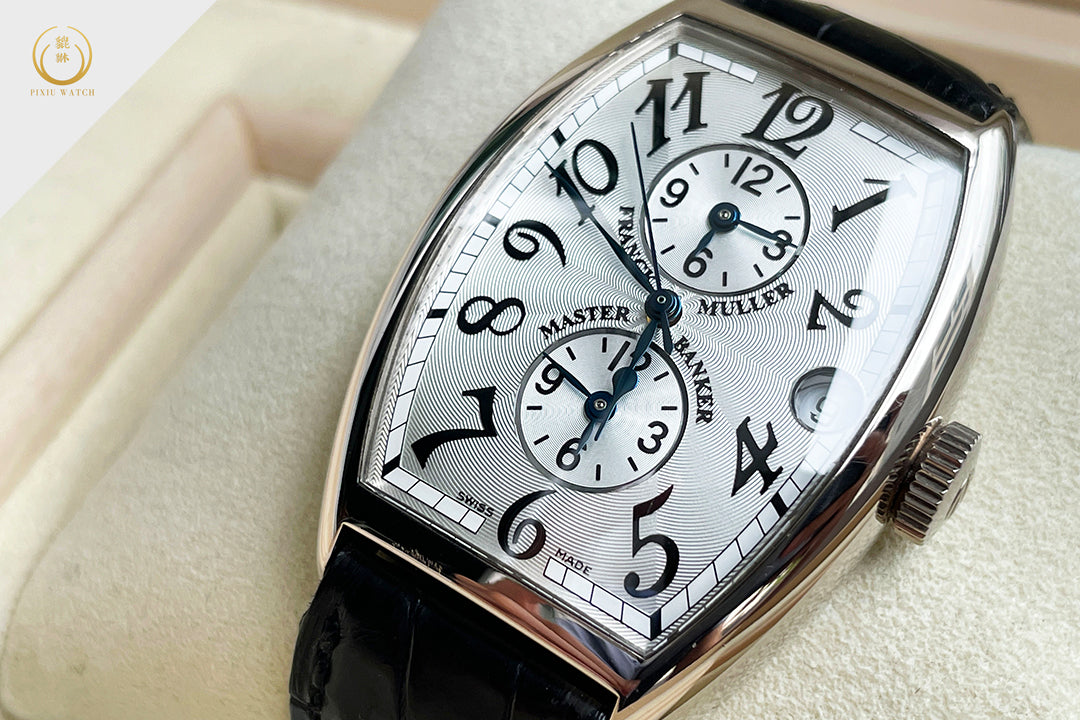 Franck Muller Master Banker Triple Time Zone White Gold