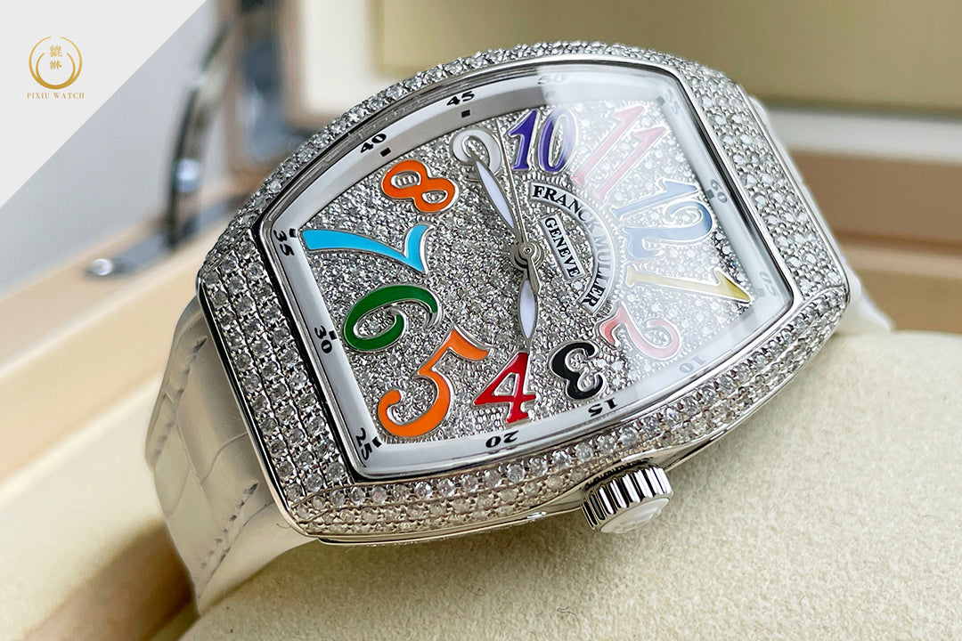 “New” Franck Muller Vanguard Lady Colours Dream