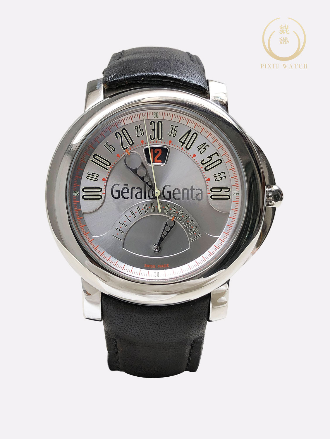 Gerald Genta Arena Biretro Retrograde