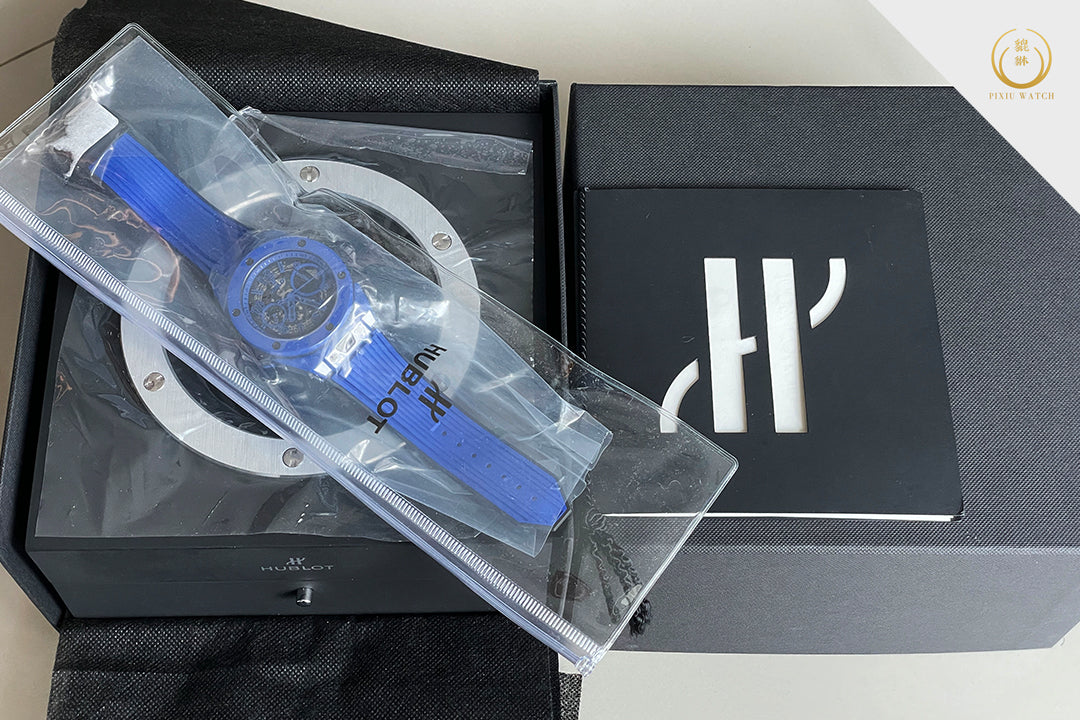 Hublot Big Bang Chronograph “Unico Blue Magic” Limited 500 Pcs.