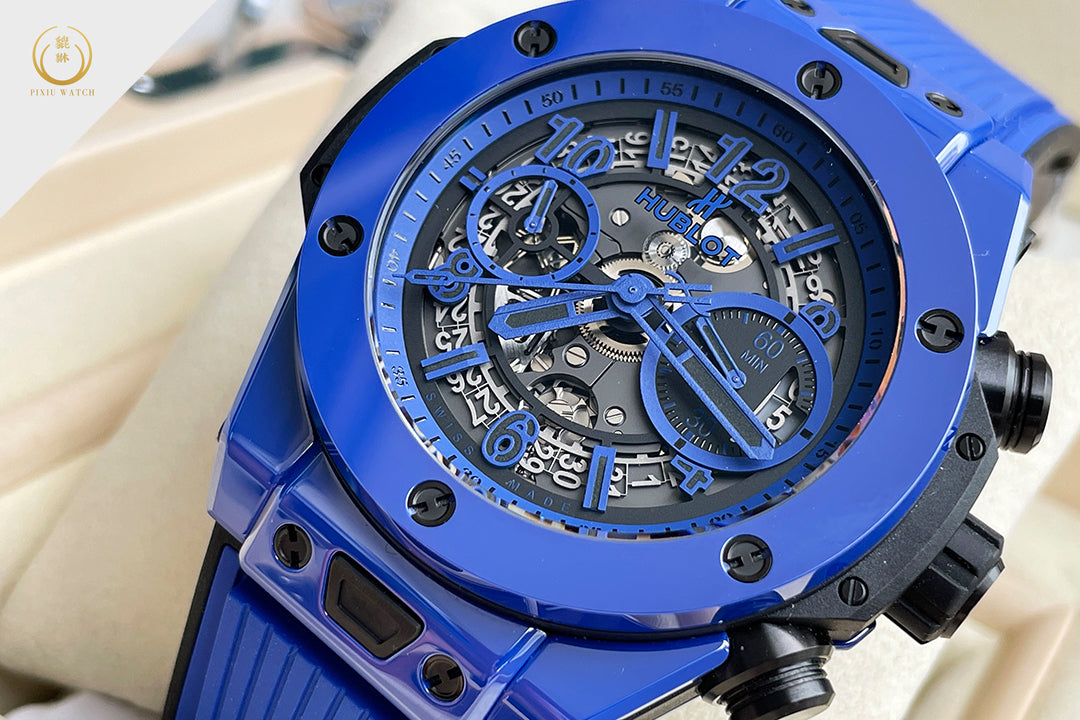 Hublot Big Bang Chronograph “Unico Blue Magic” Limited 500 Pcs.