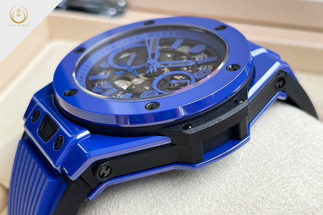 Hublot Big Bang Chronograph “Unico Blue Magic” Limited 500 Pcs.