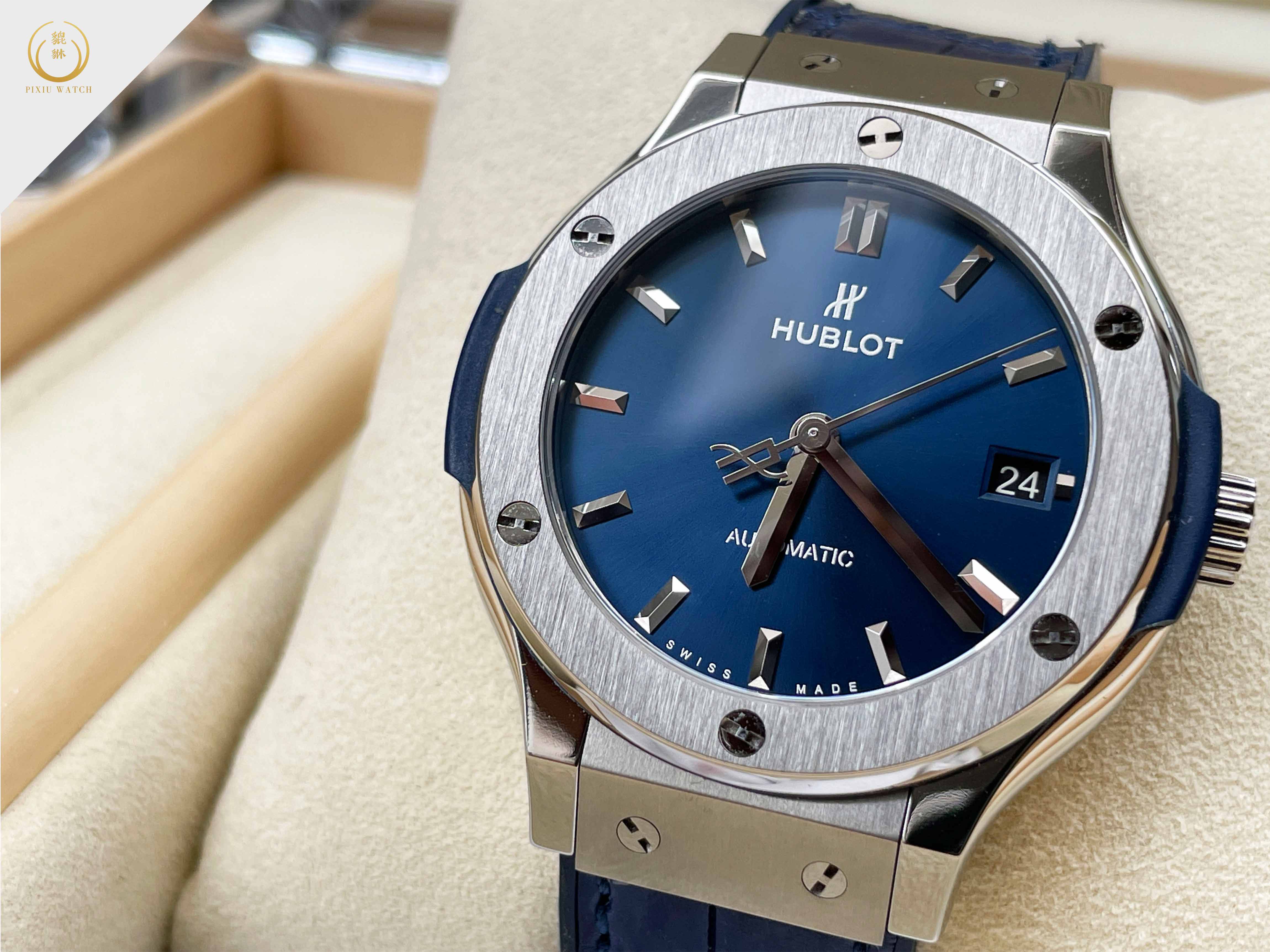 Hublot Classic Fusion Titanium Blue