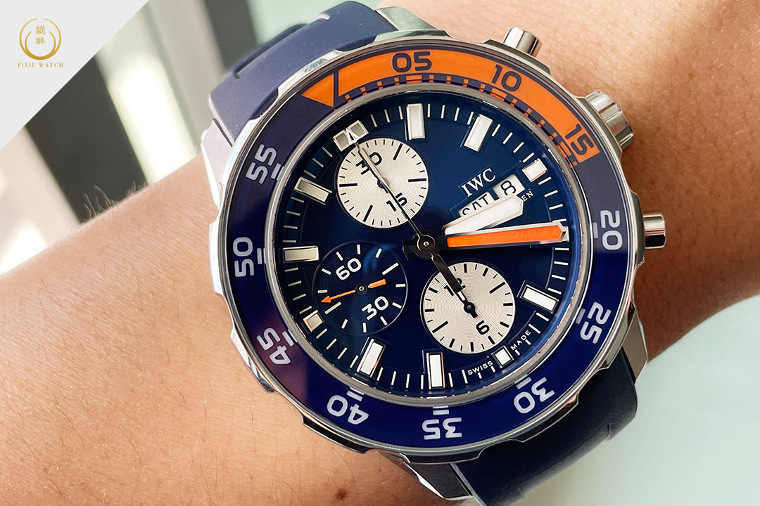 IWC Aquatimer Chronograph Blue Orange IW3767-04