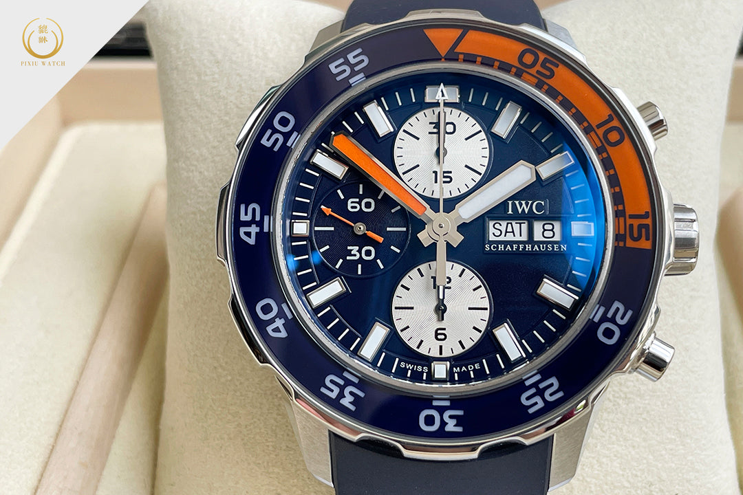 IWC Aquatimer Chronograph Blue Orange IW3767-04