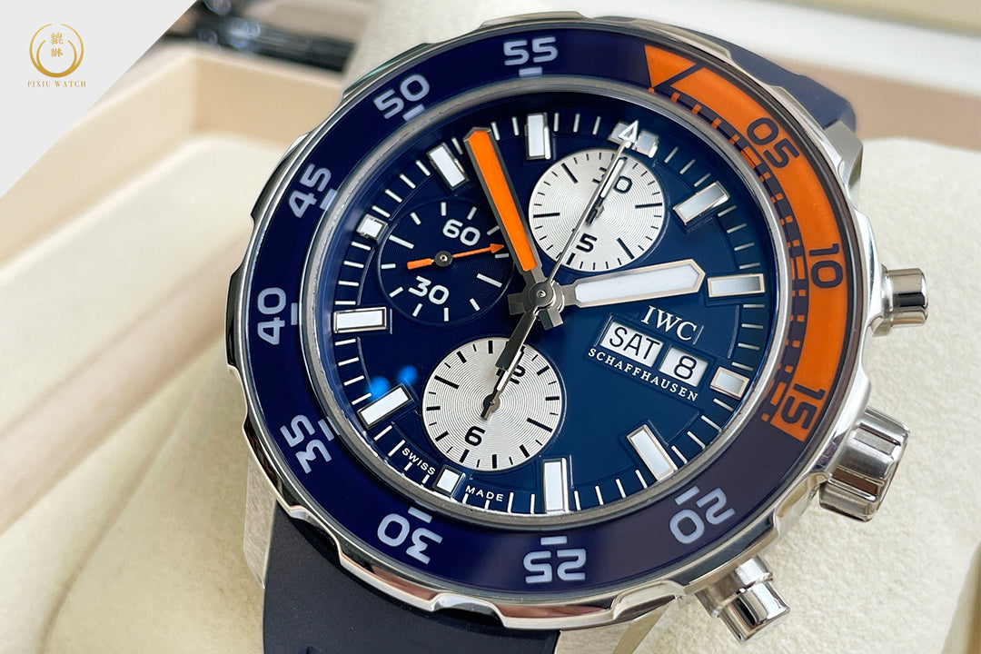 IWC Aquatimer Chronograph Blue Orange IW3767-04